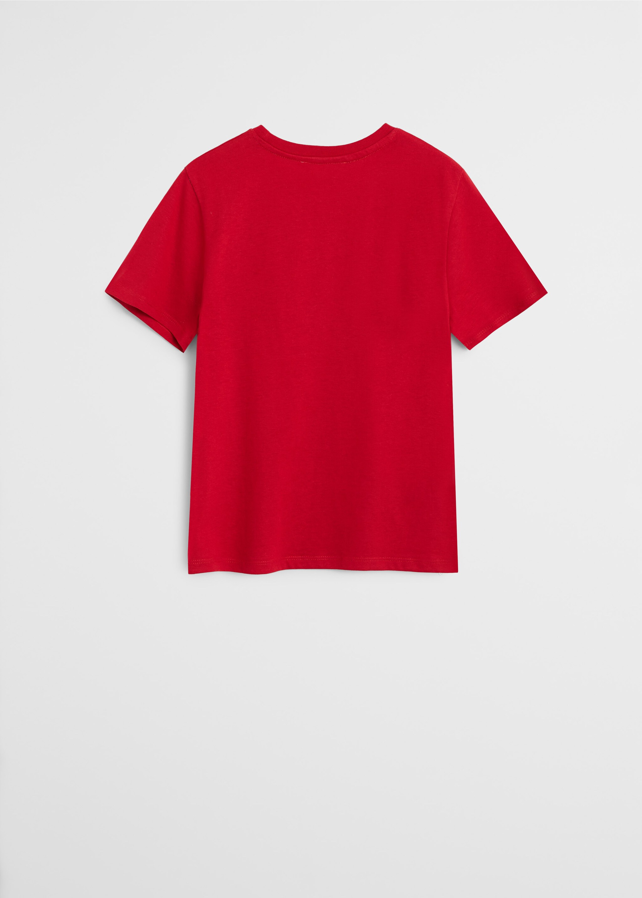 Bedrucktes T-Shirt aus Bio-Baumwolle - Rückseite des Artikels