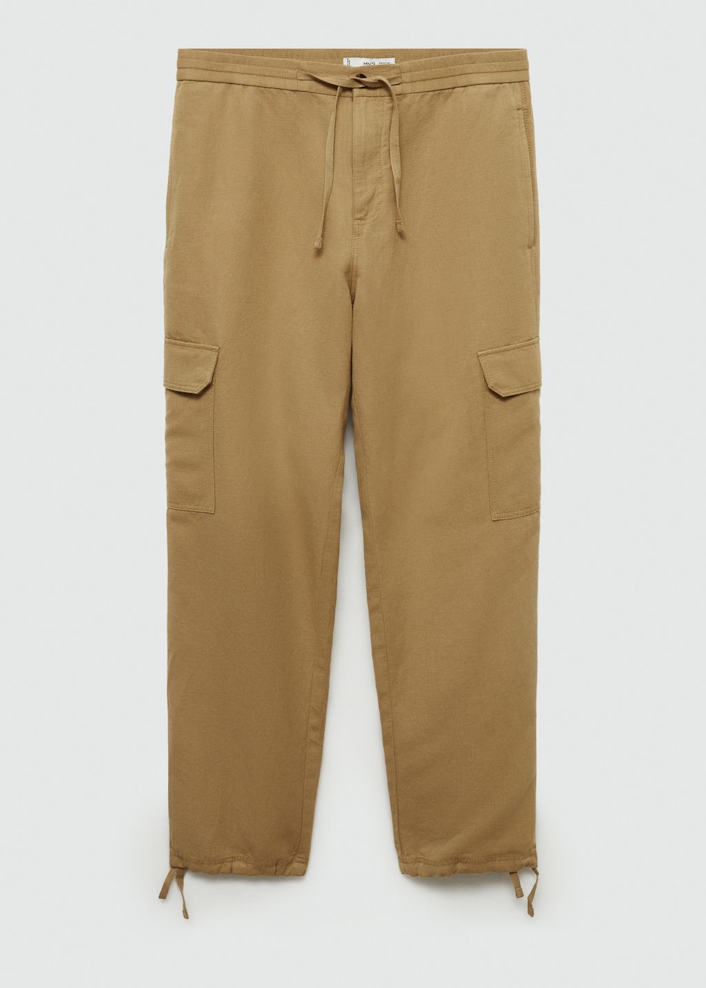 Cotton-linen cargo pants - Men | MANGO OUTLET USA
