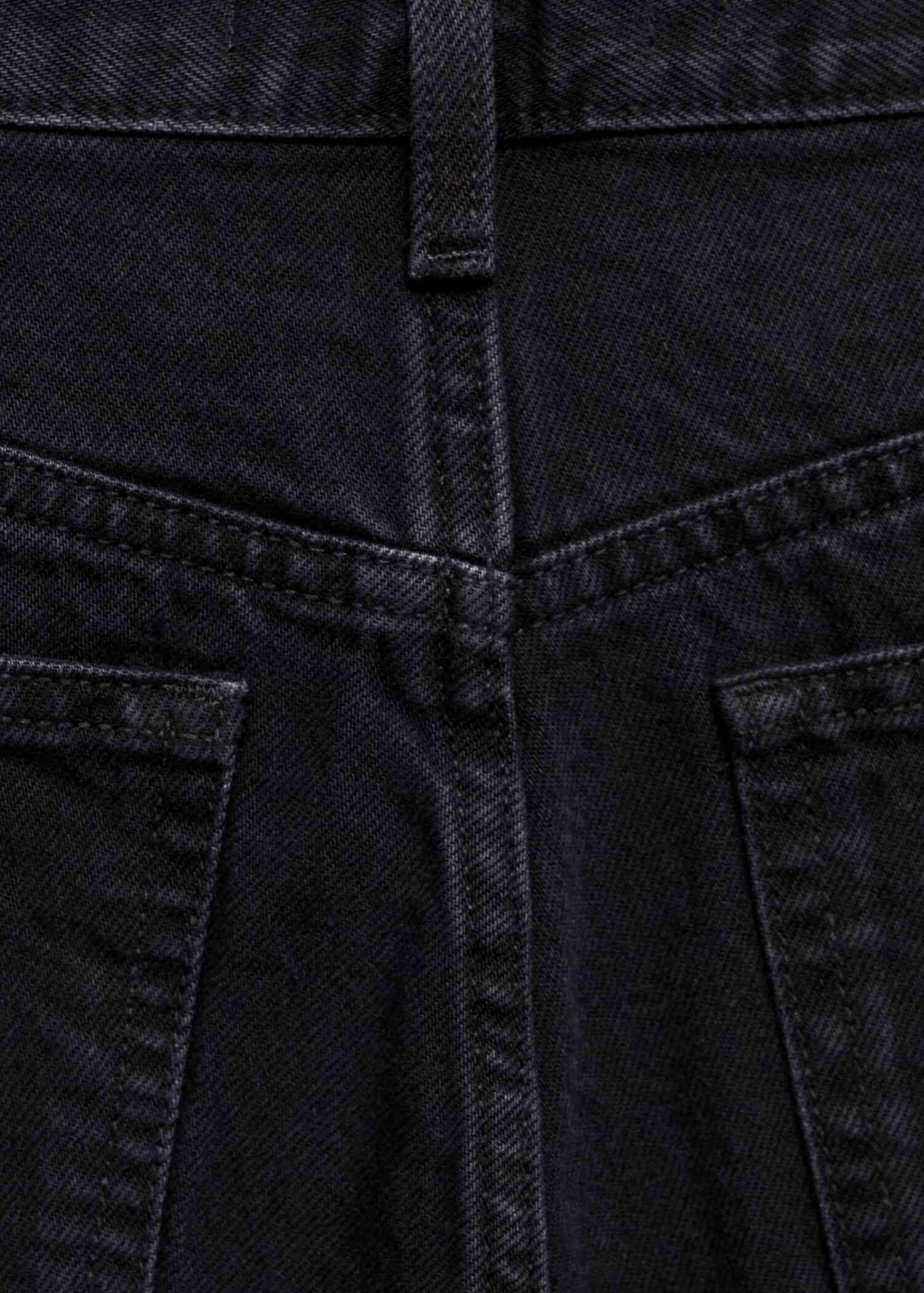 Jeans-Shorts mit hoher Taille - Detail des Artikels 8