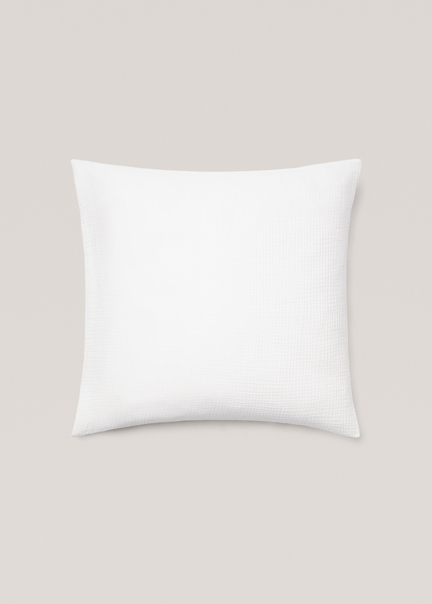 Kopfkissenbezug aus Baumwollgaze 60 x 60 cm - Artikel ohne Model