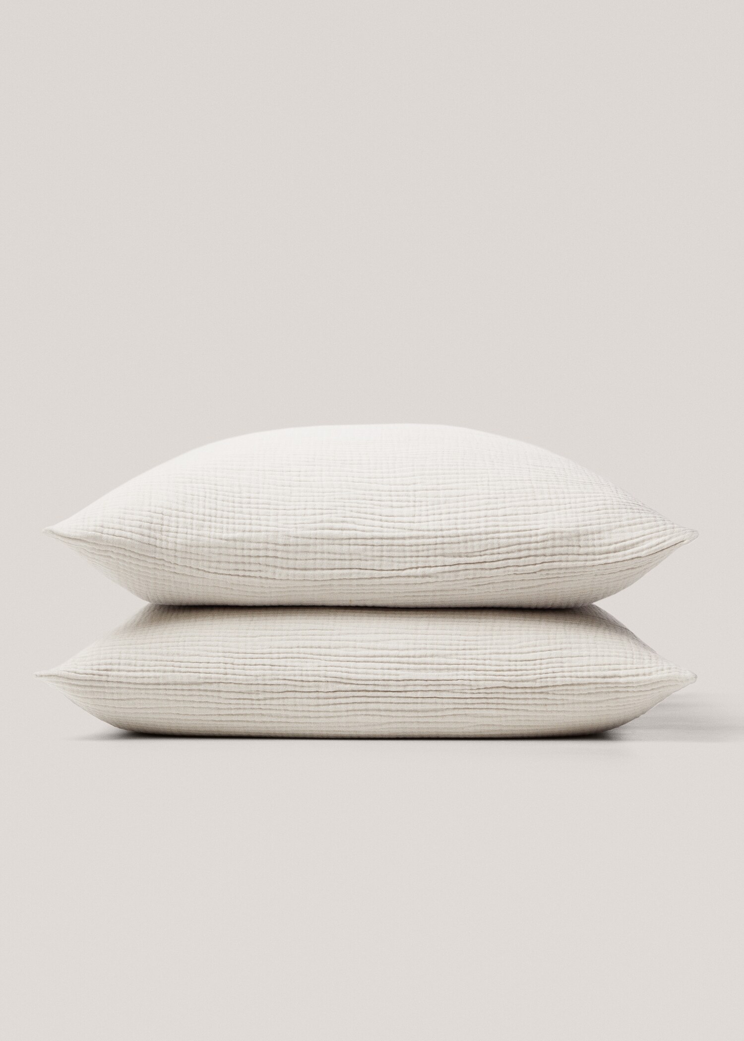 Kopfkissenbezug aus Baumwollgaze 60 x 60 cm - Detail des Artikels 1