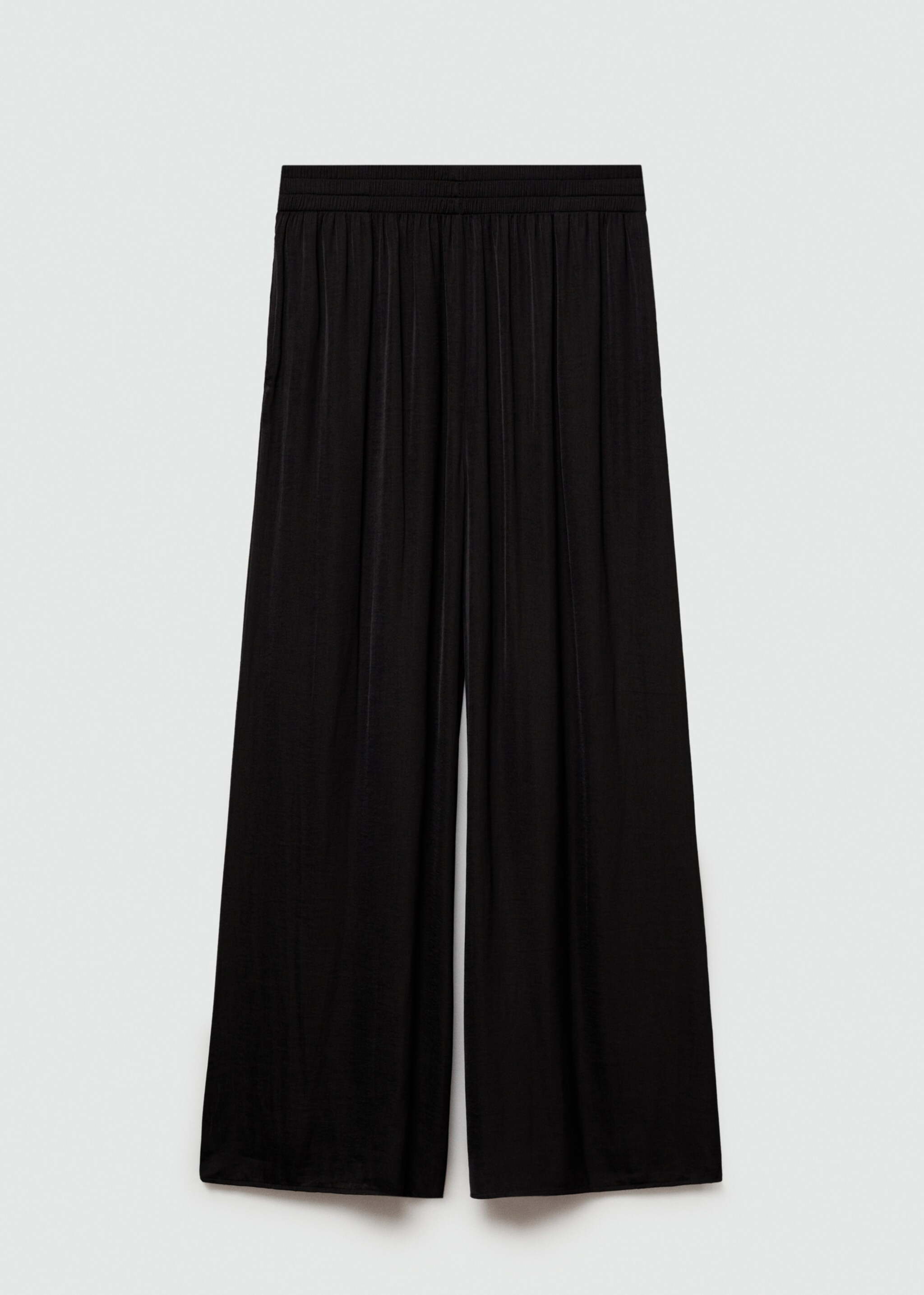 Wide leg fluid trousers - Article without model