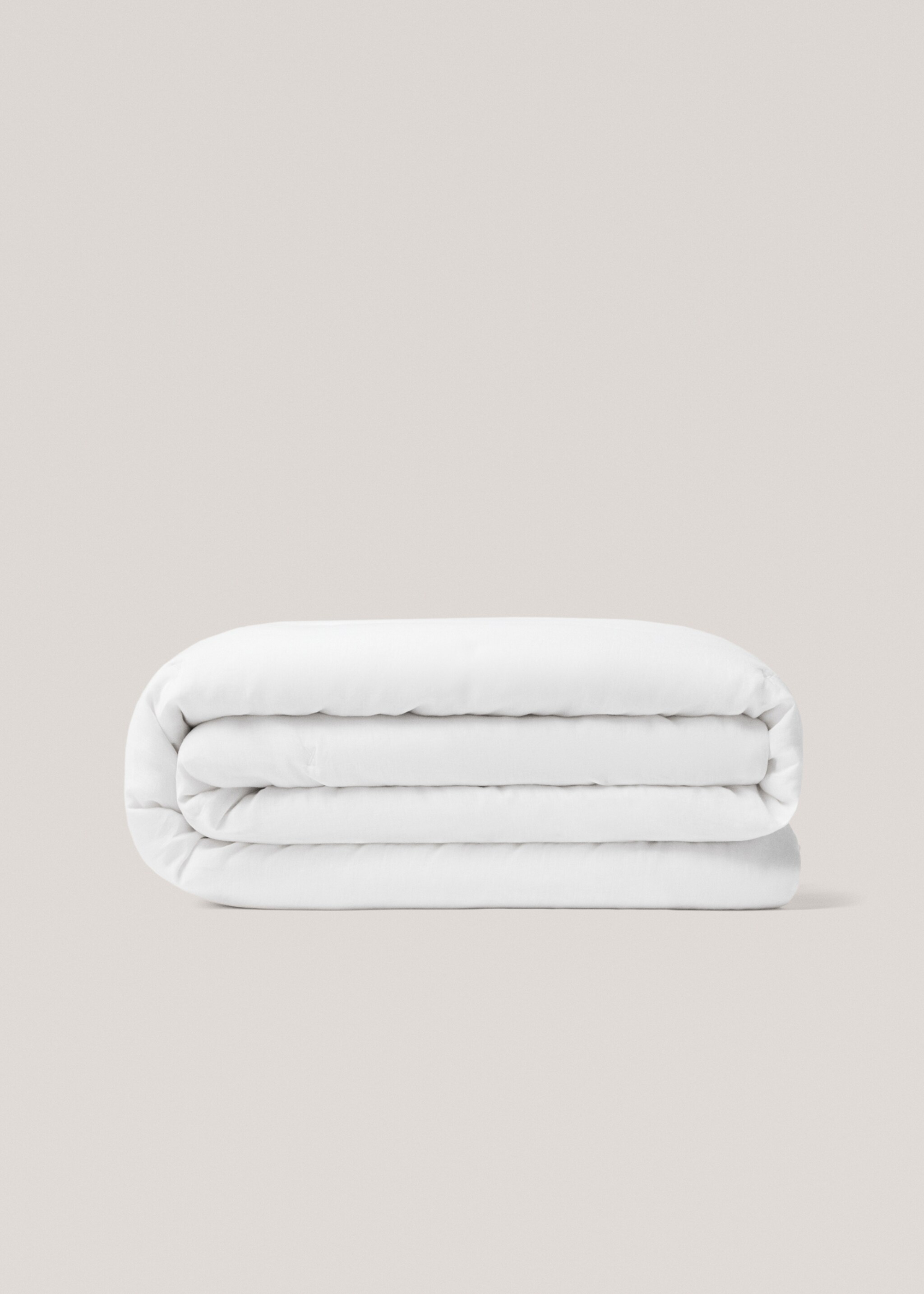 Edredón lino cama 130/150 cm - Artículo sin modelo, Blanco. Ref: 77060580-00.