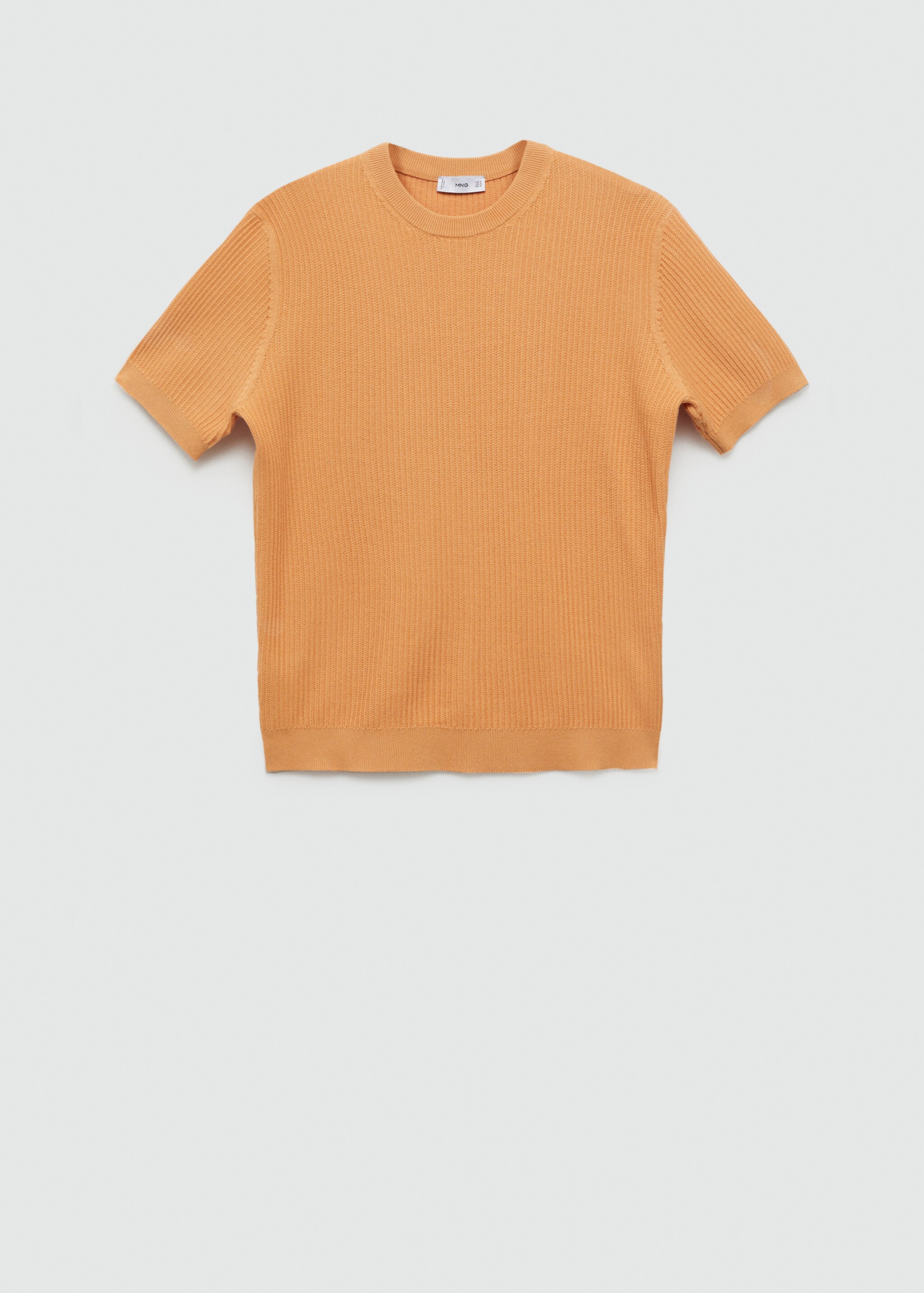 Camiseta punto canalé - Artículo sin modelo