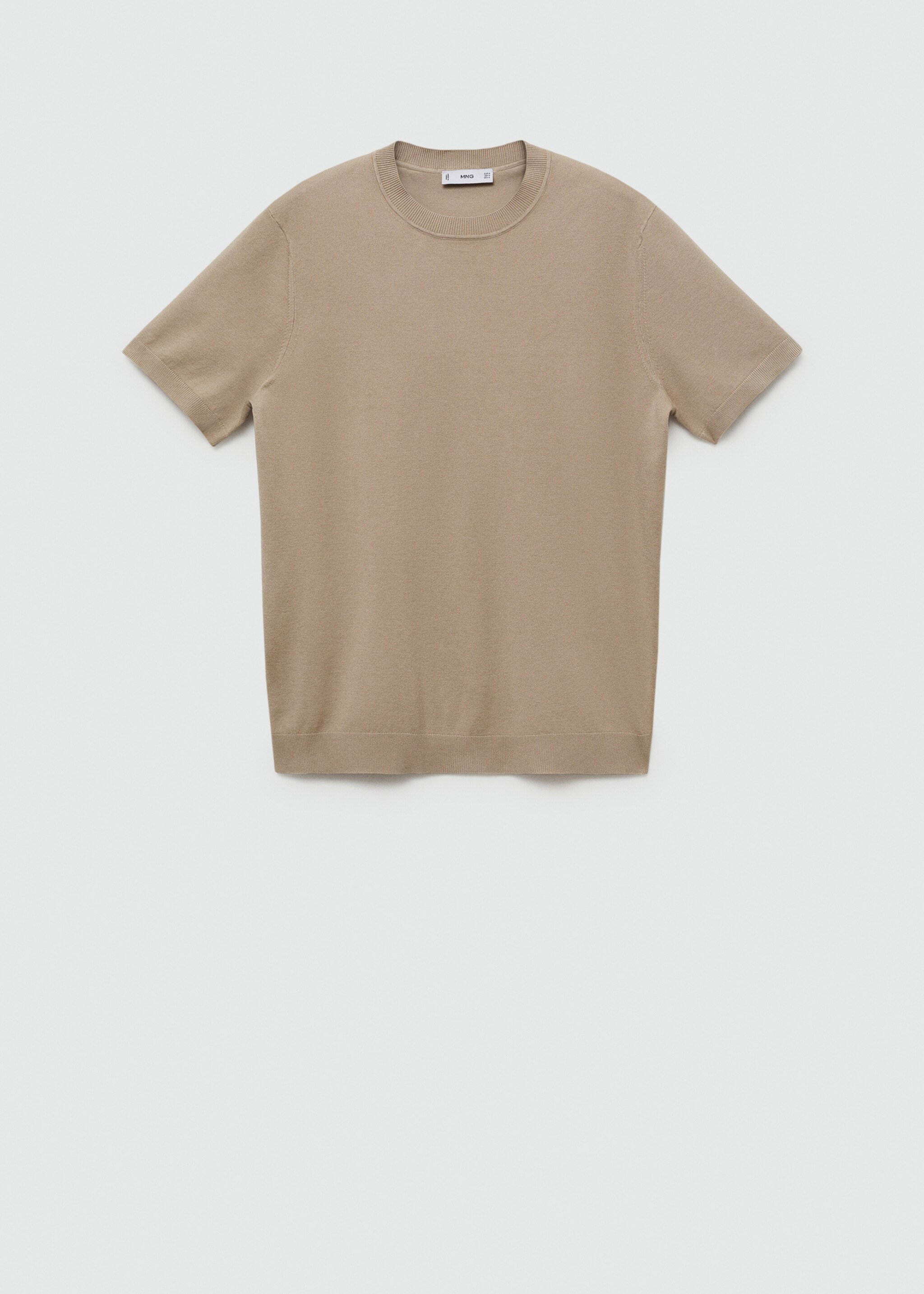 Fine-knit T-shirt - Article without model