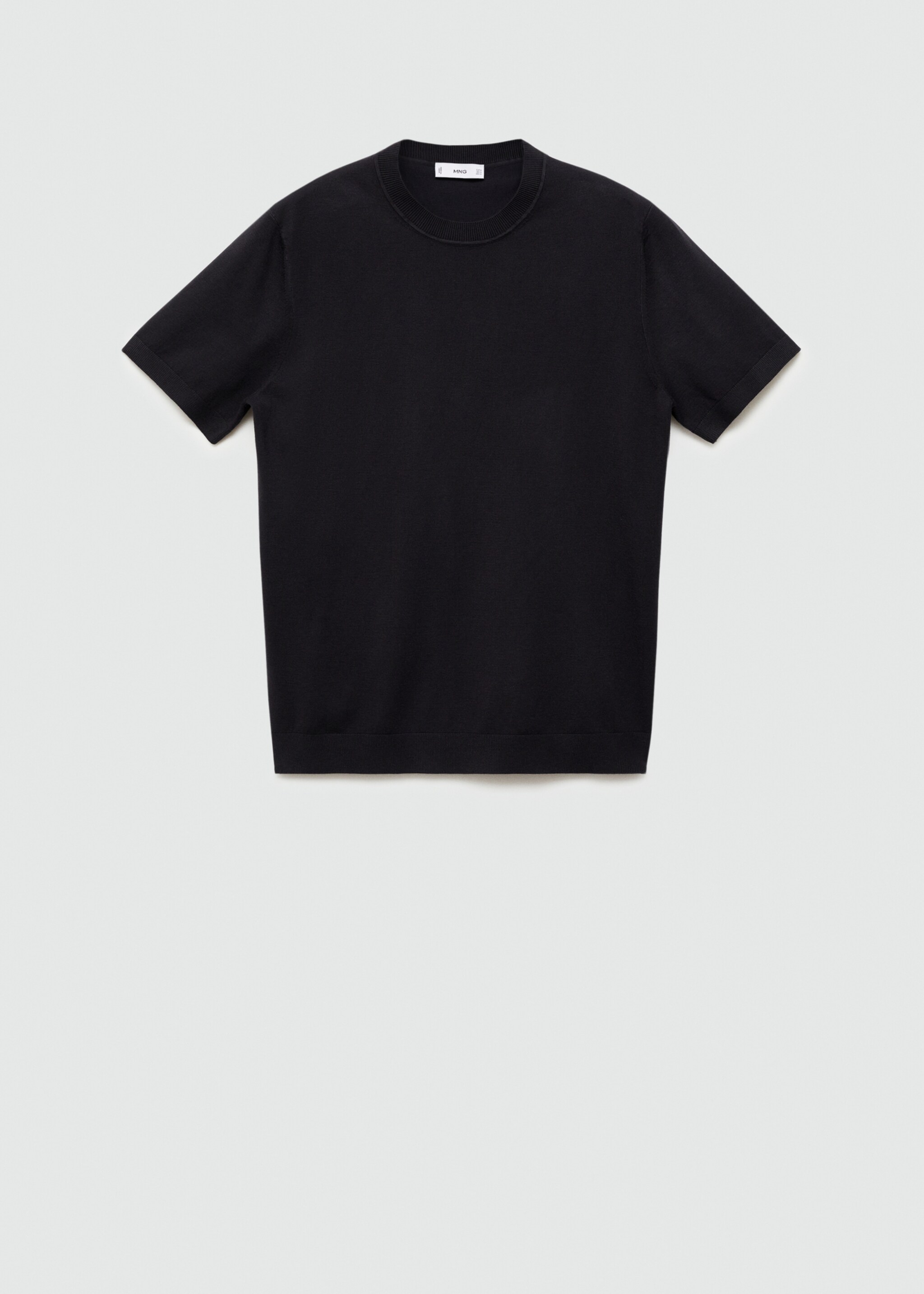 Fijngebreid T-shirt - Artikel zonder model