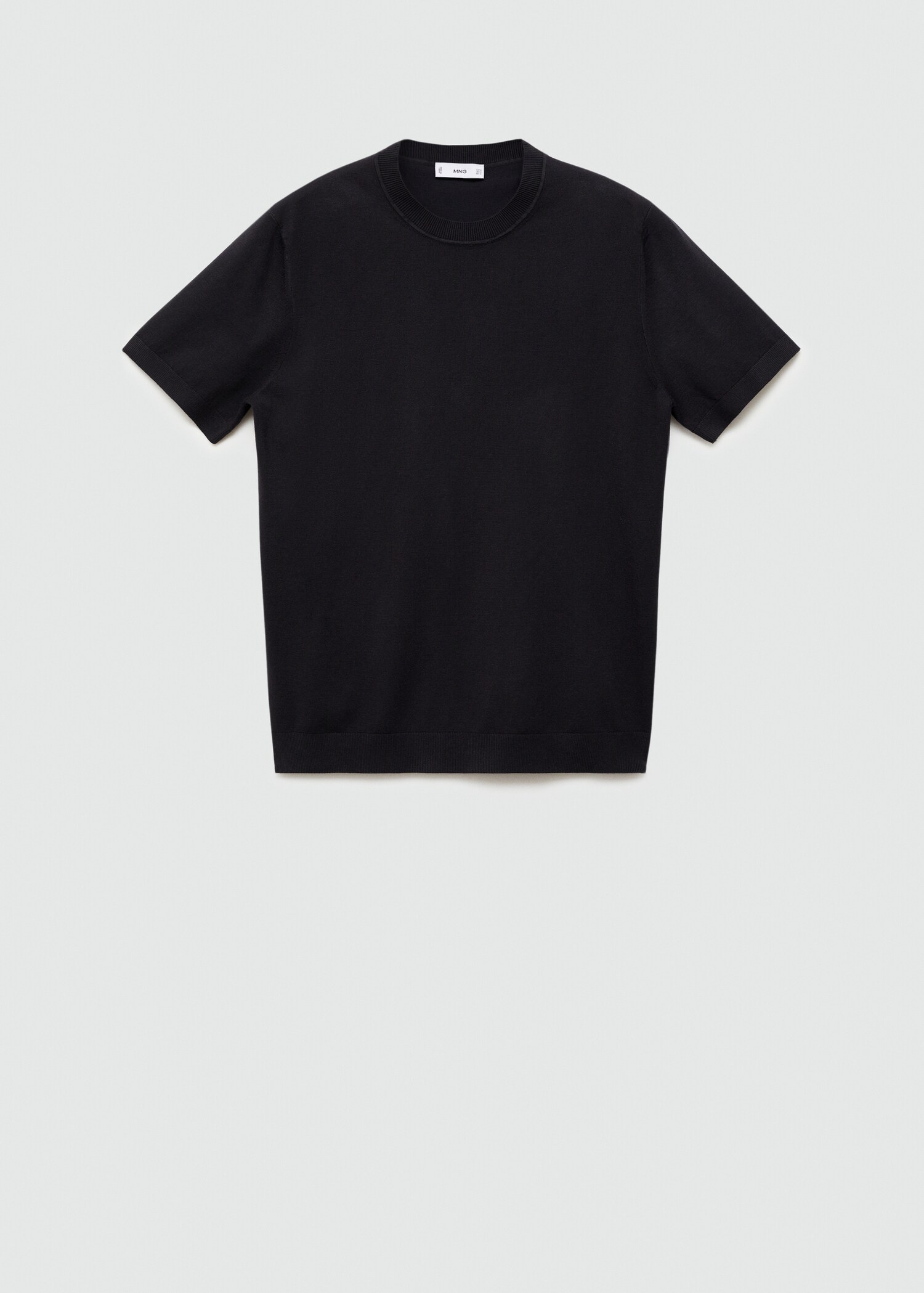 Fine-knit T-shirt - Article without model