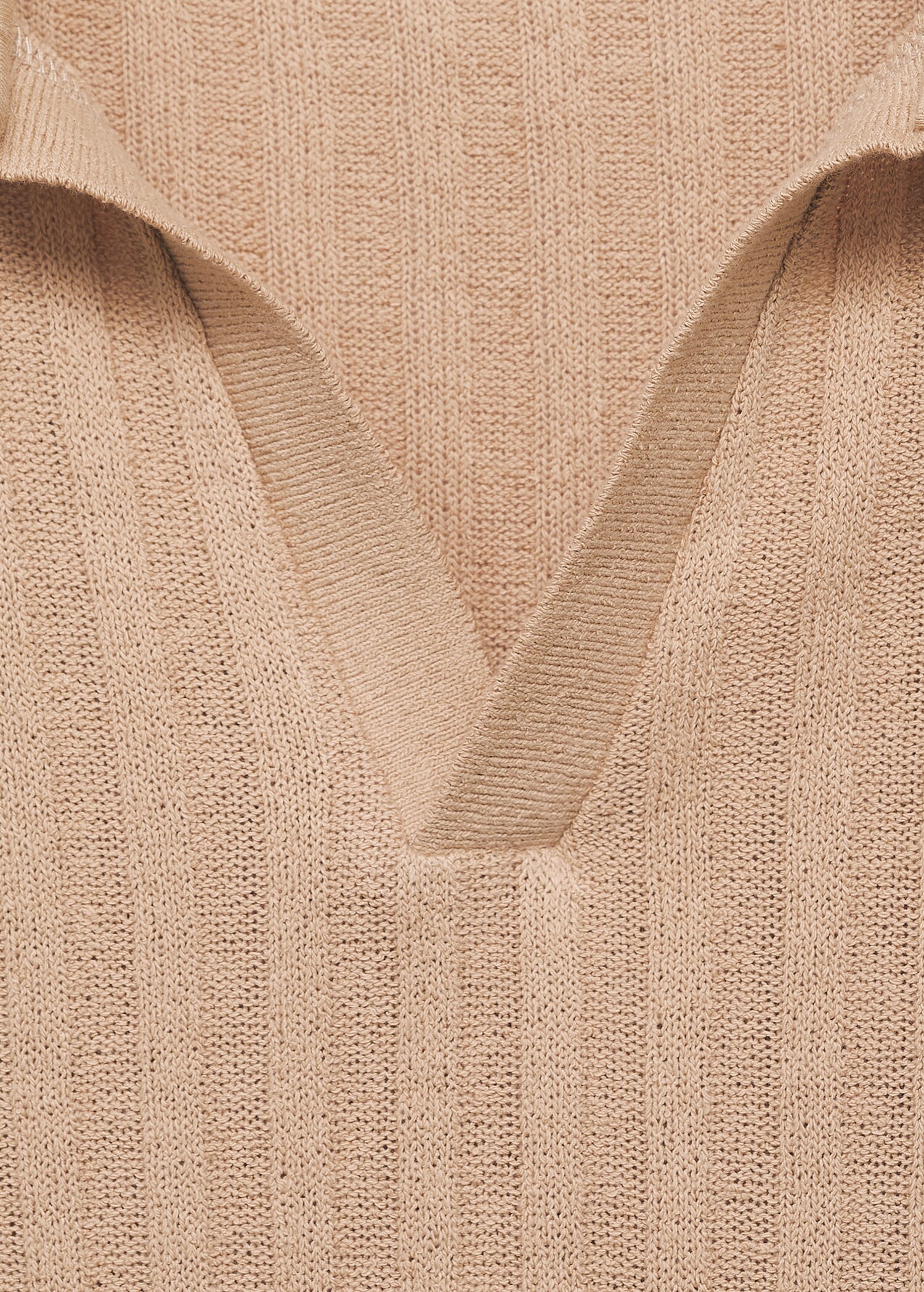 Polo regular-fit coton maille côtelée - Détail de l'article 8