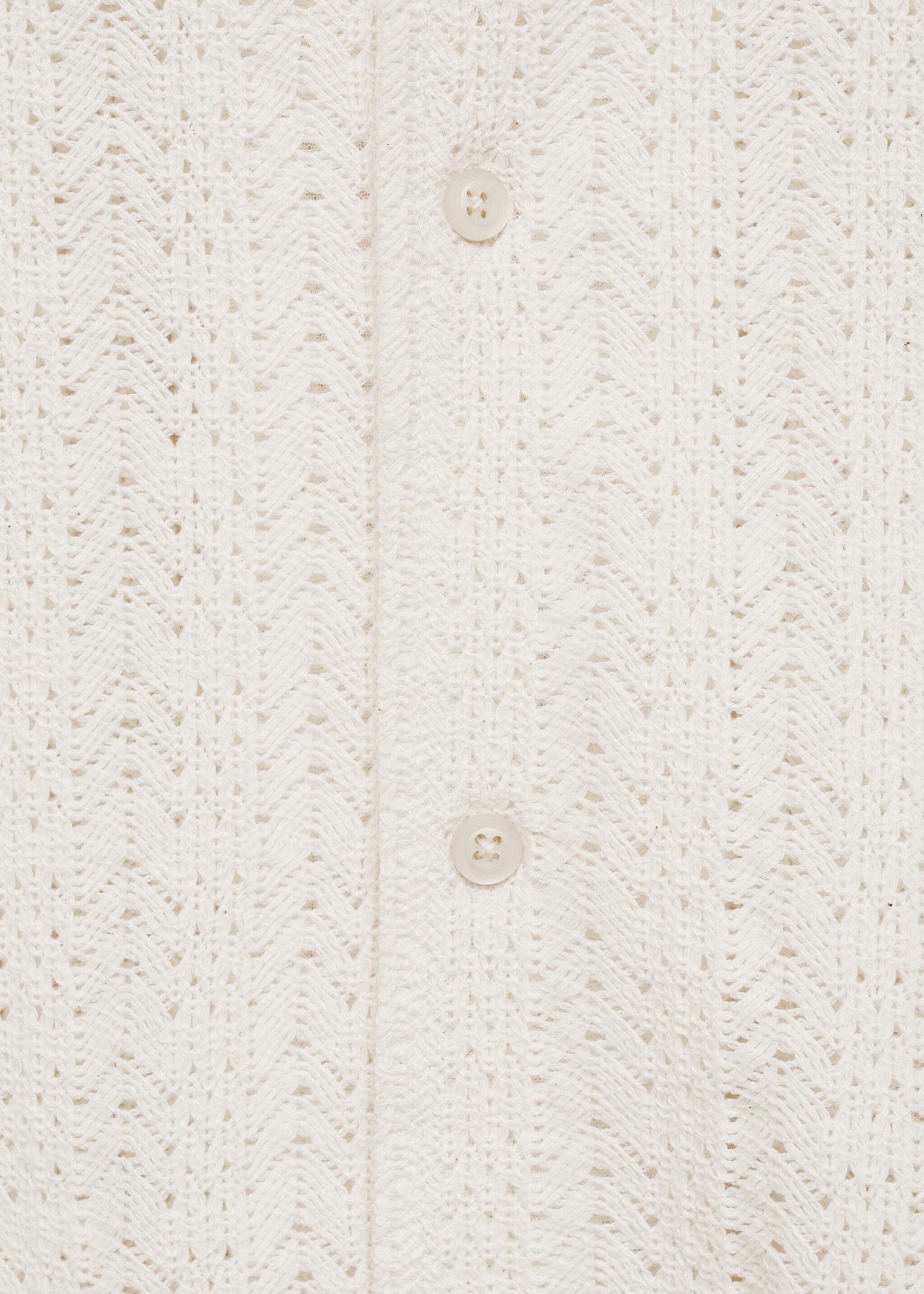 Crochet knitted shirt - Details of the article 0