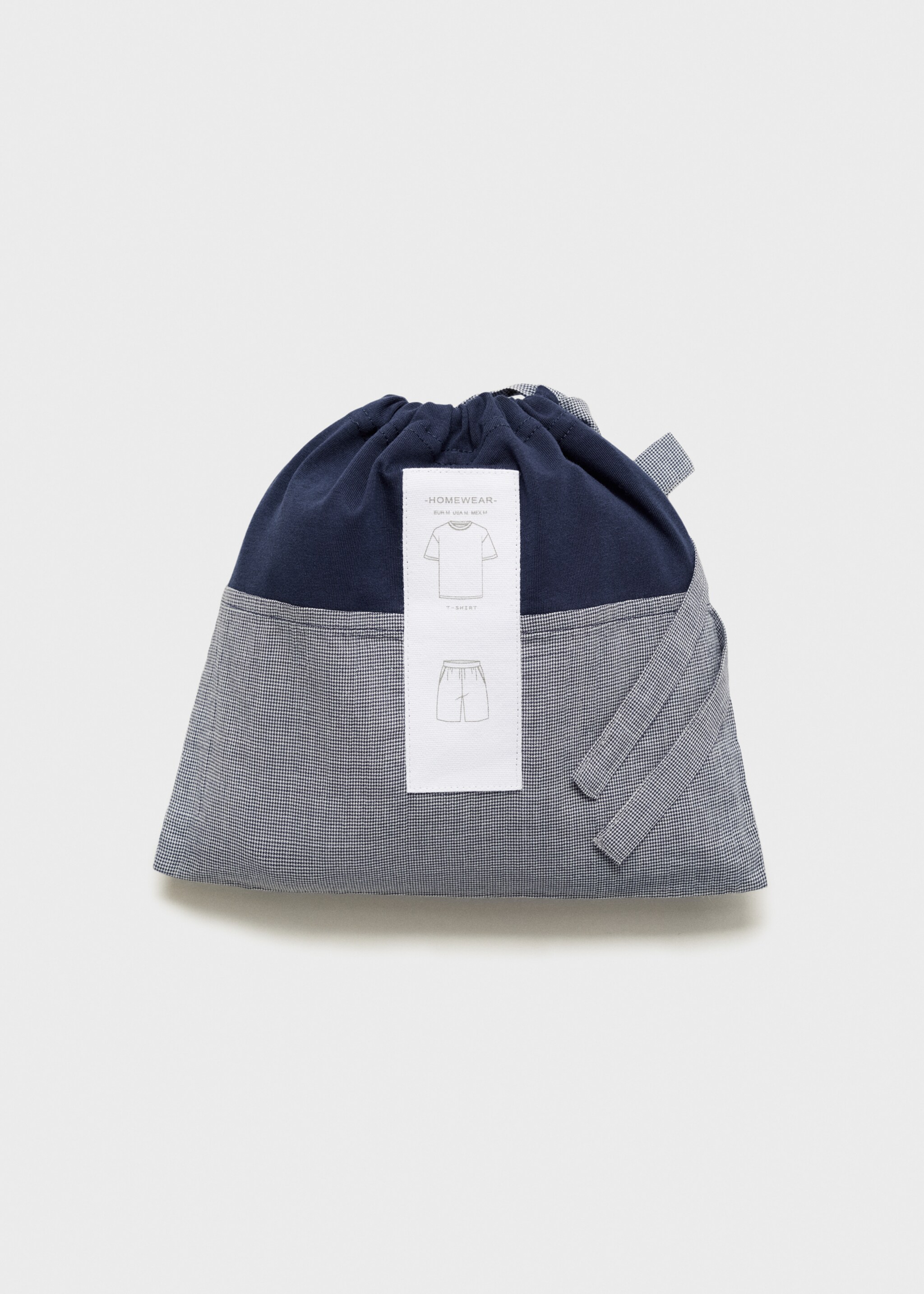 Pyjama-Pack aus Baumwolle mit Karomuster - Detail des Artikels 0