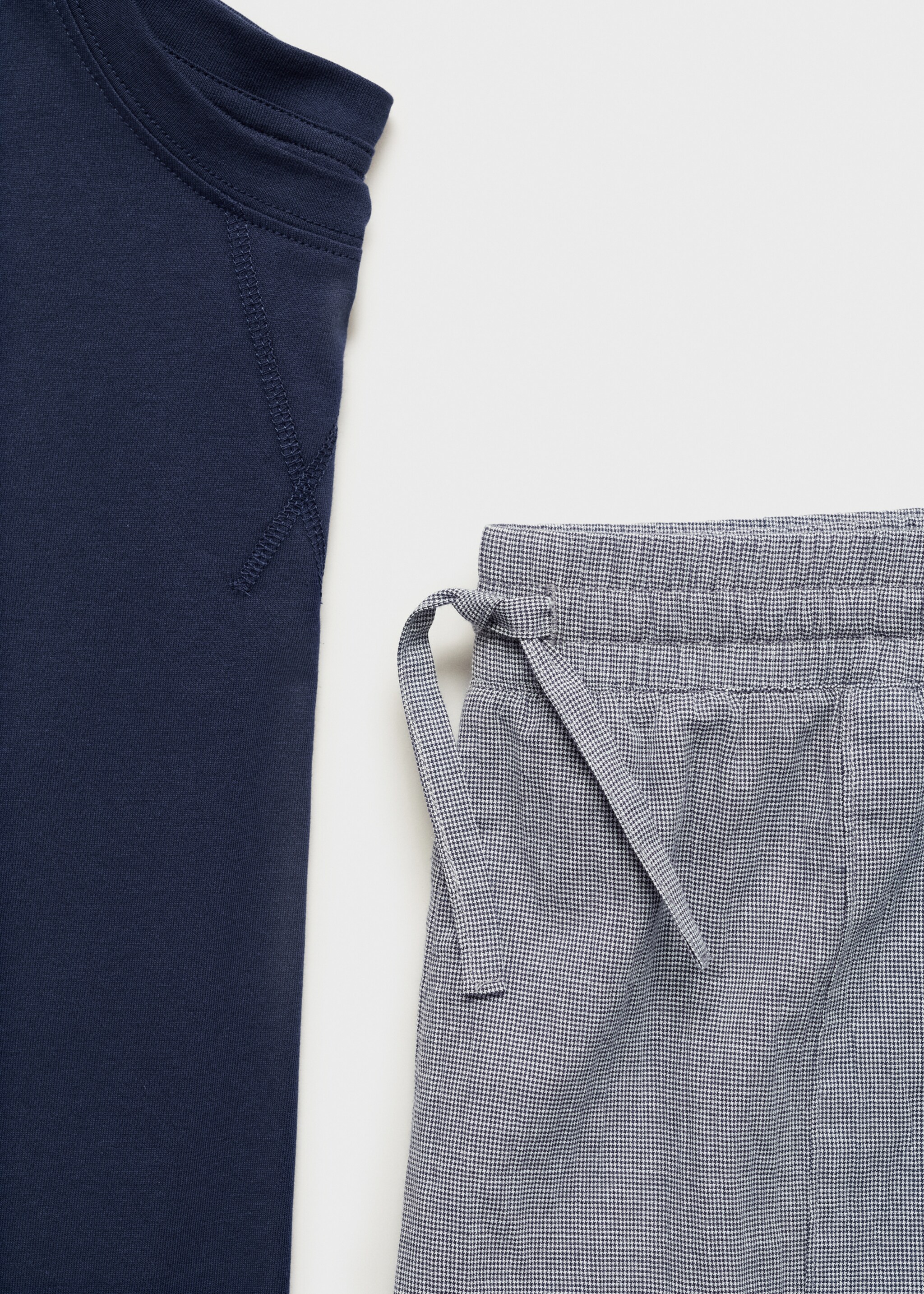 Pyjama-Pack aus Baumwolle mit Karomuster - Detail des Artikels 8