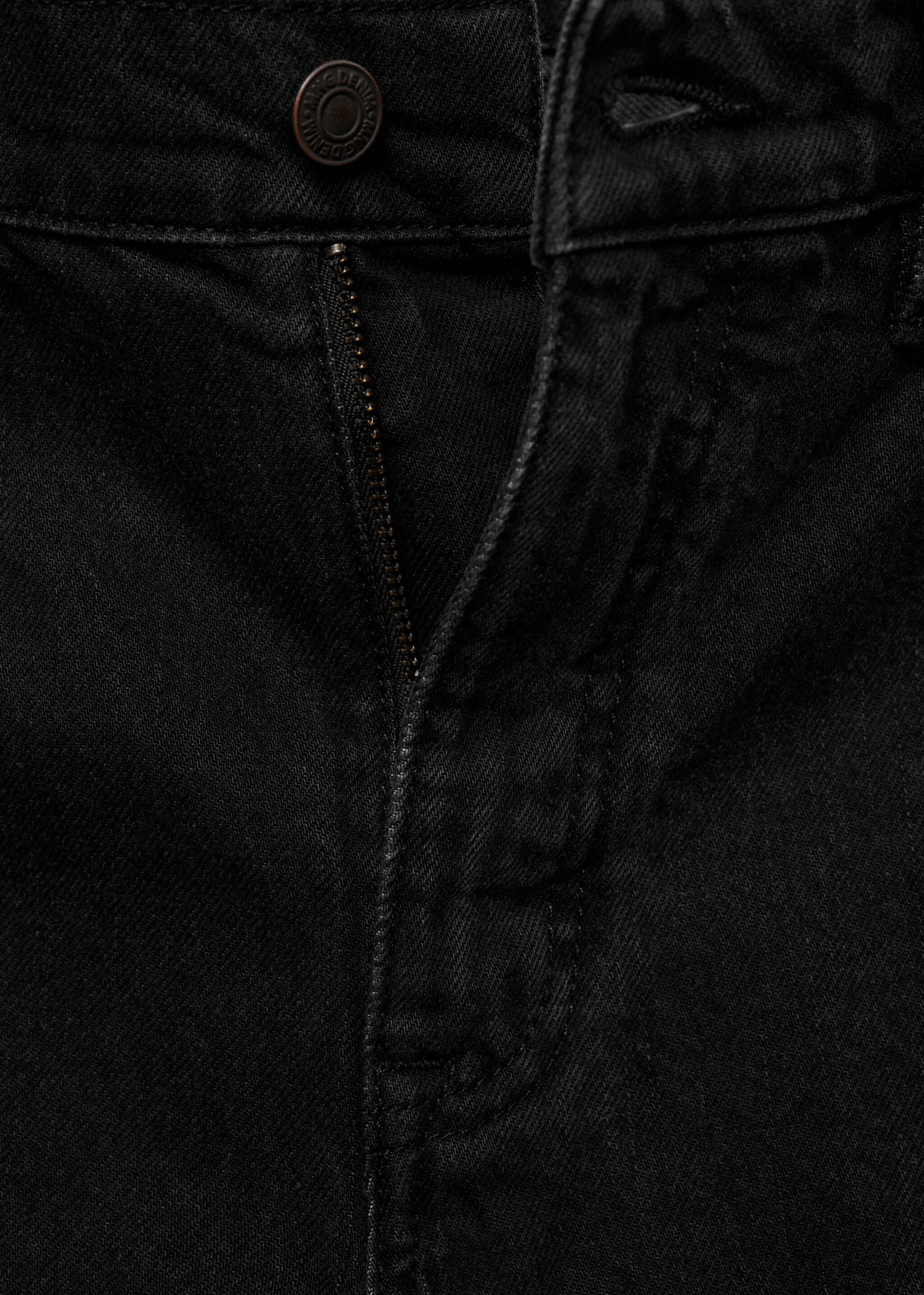 Regular-fit denim bermuda shorts - Details of the article 8