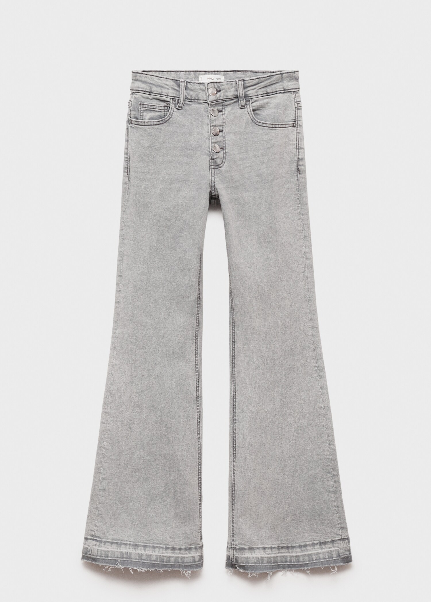 Flared Jeans mit Knöpfen - Artikel ohne Model