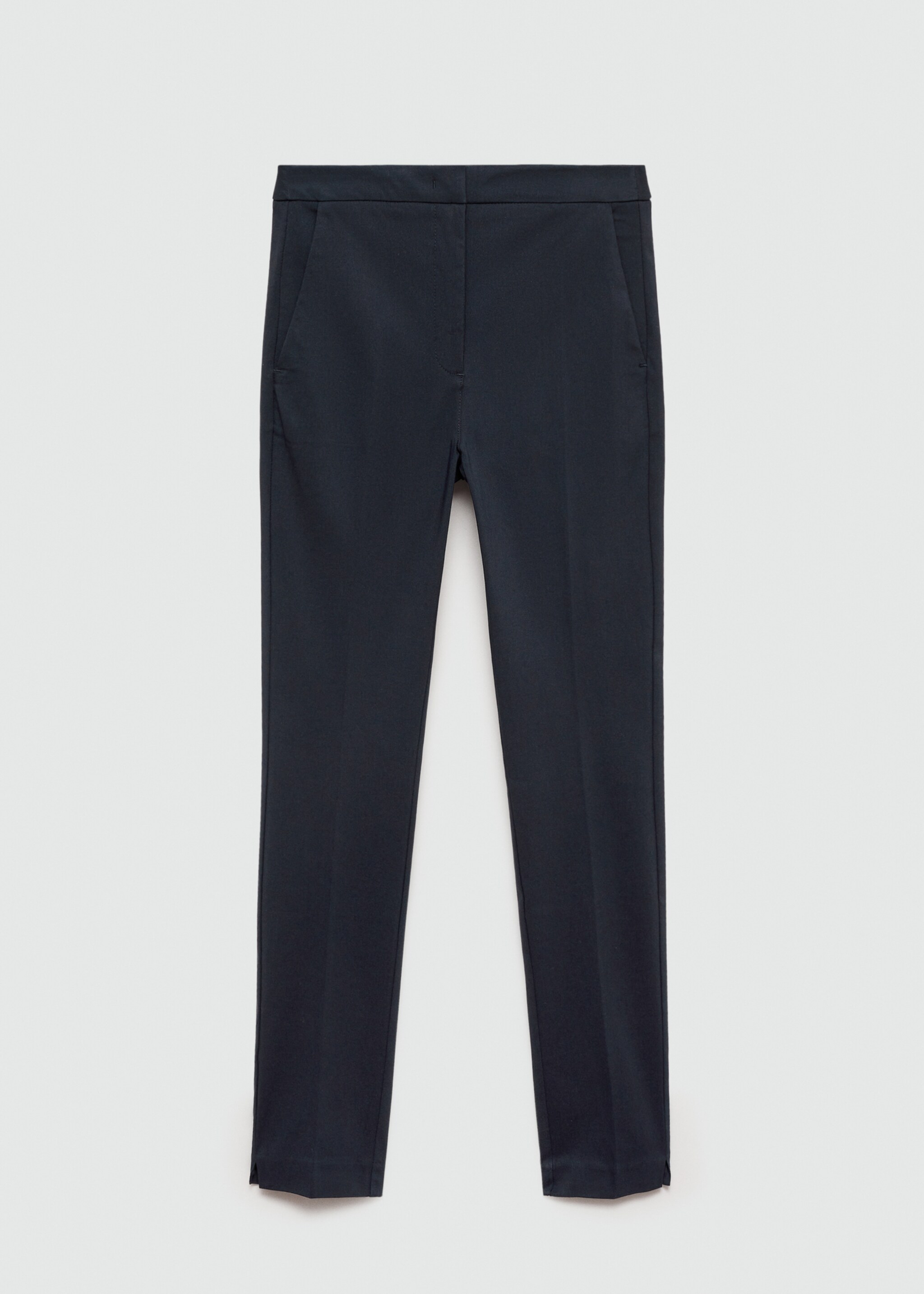 Pantalón pitillo crop - Artículo sin modelo, Azul marino oscuro. Ref: 77060608-00.