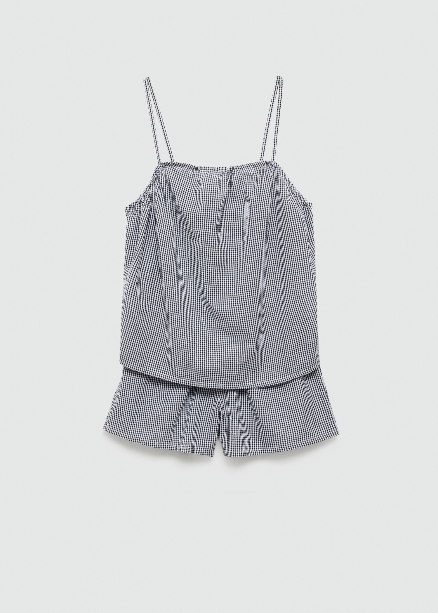 Pijama dos piezas cuadro vichy - Artículo sin modelo