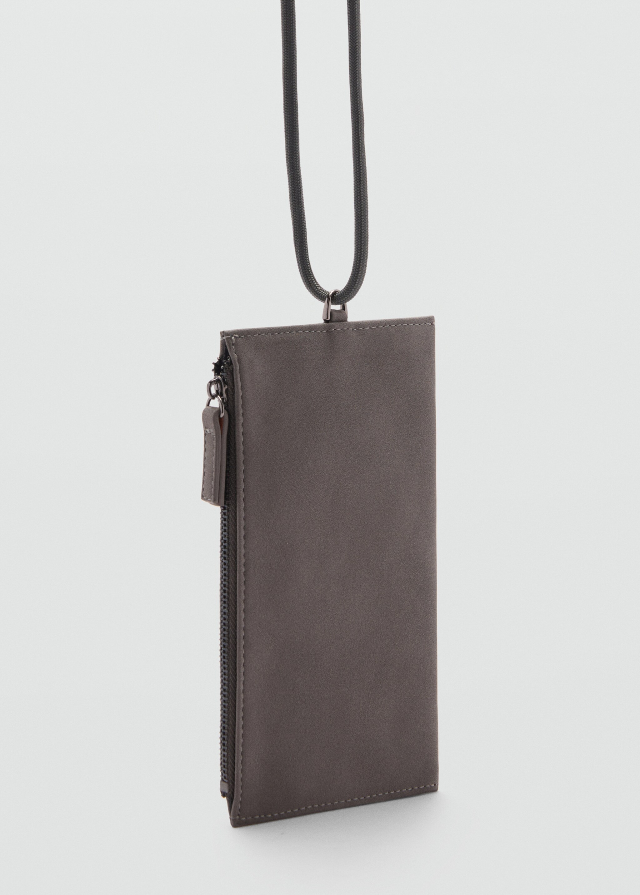 Mini shoulder bag card holder - Medium plane
