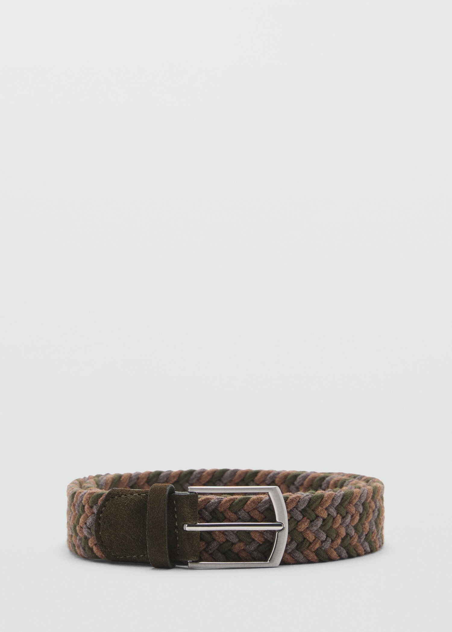 Braided elastic coloured belt - Article without model