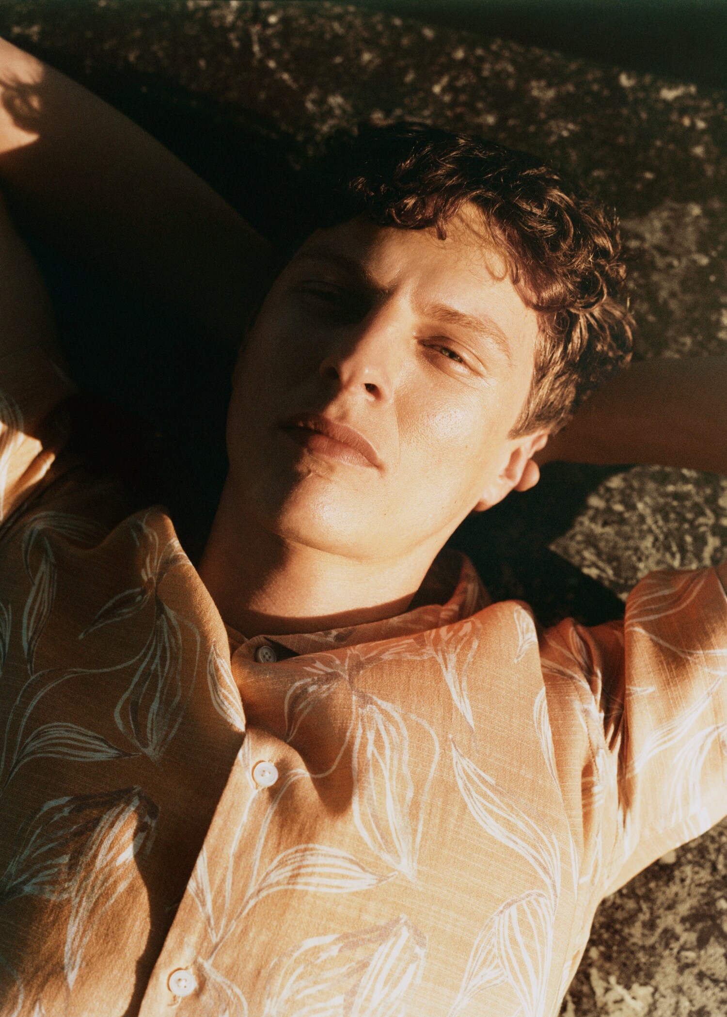 Printed fluid regular-fit shirt - Details of the article 3