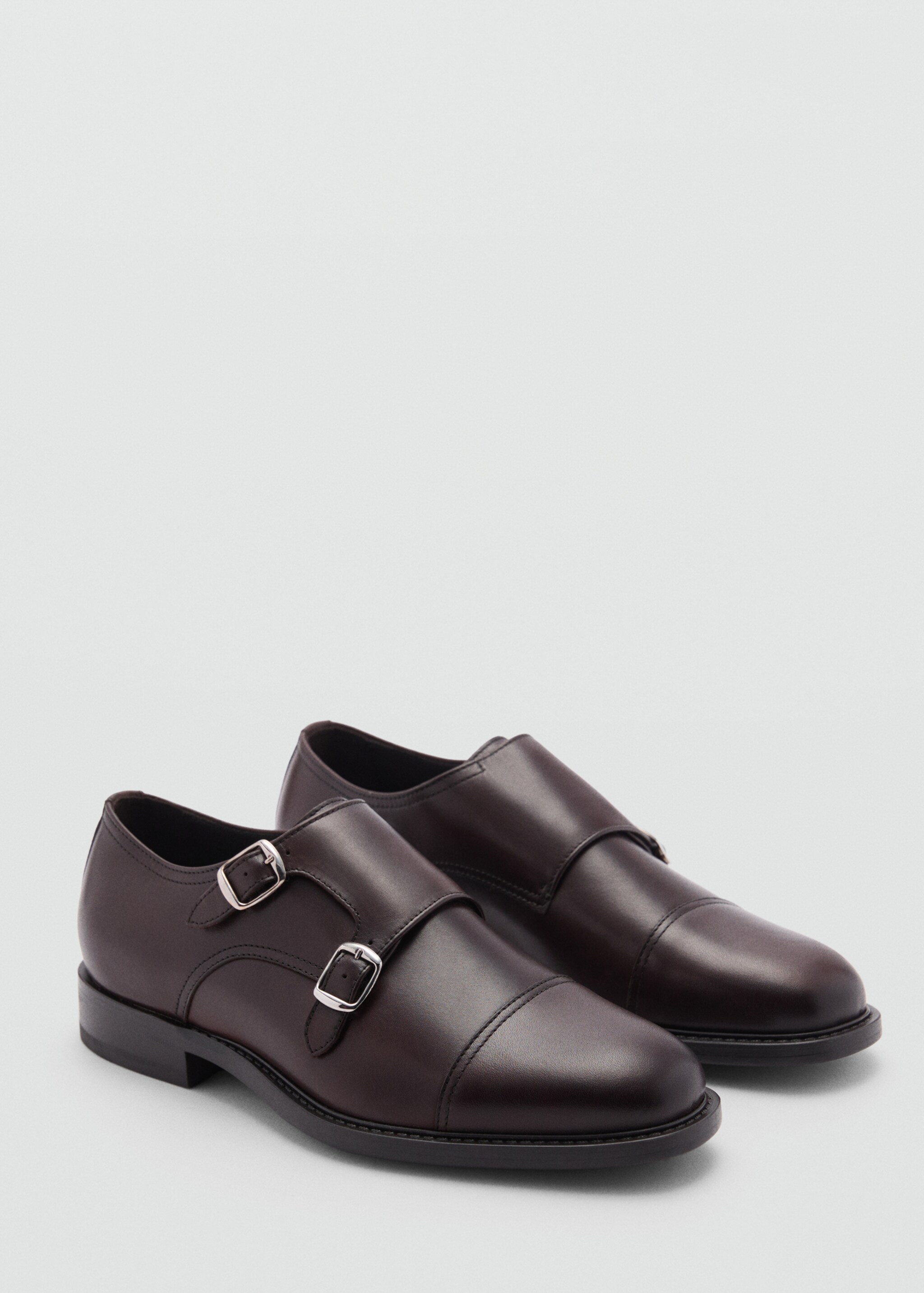 Leather suit shoes - Medium plane, Leather. Ref: 77060623-00.