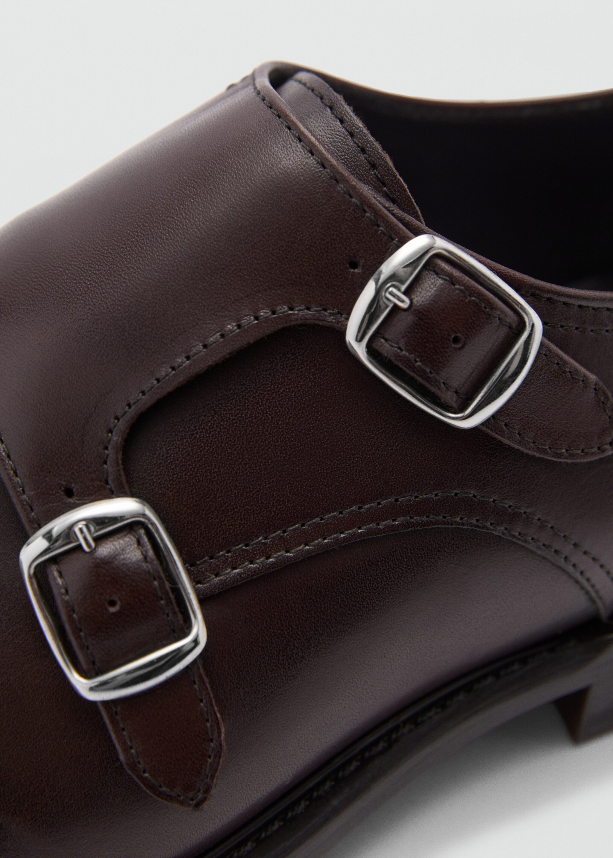 Leather suit shoes - Details of the article 2, Leather. Ref: 77060623-00.