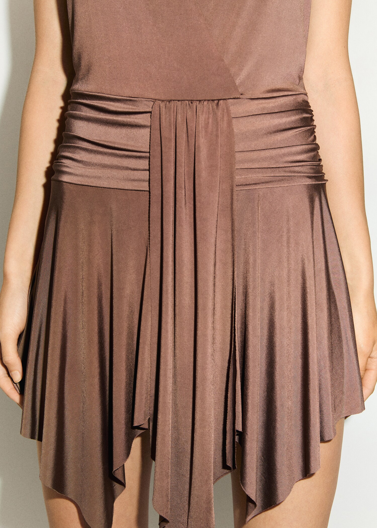 Vestido asimétrico halter - Detalle del artículo 6