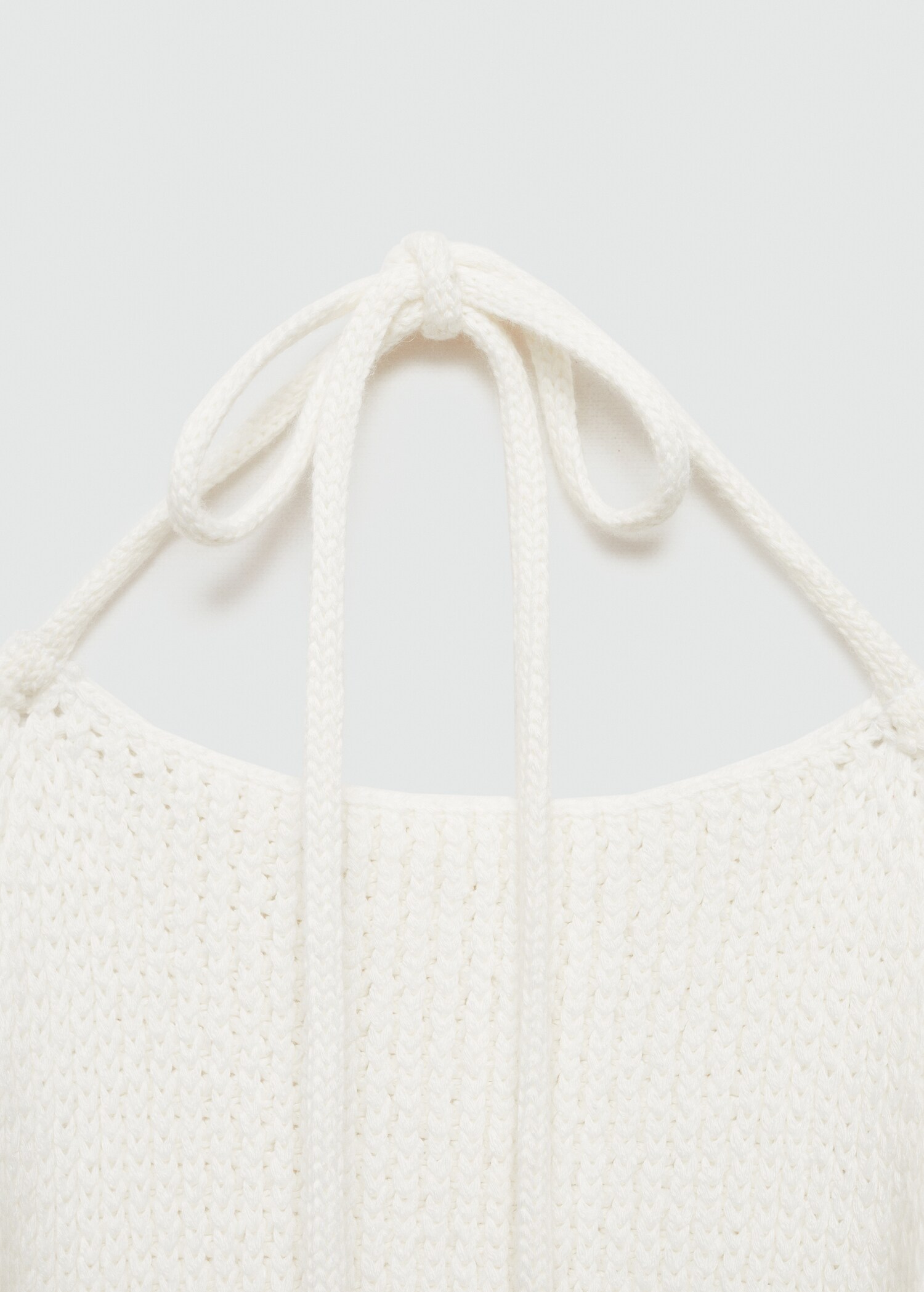 Halter neck crochet top - Details of the article 0