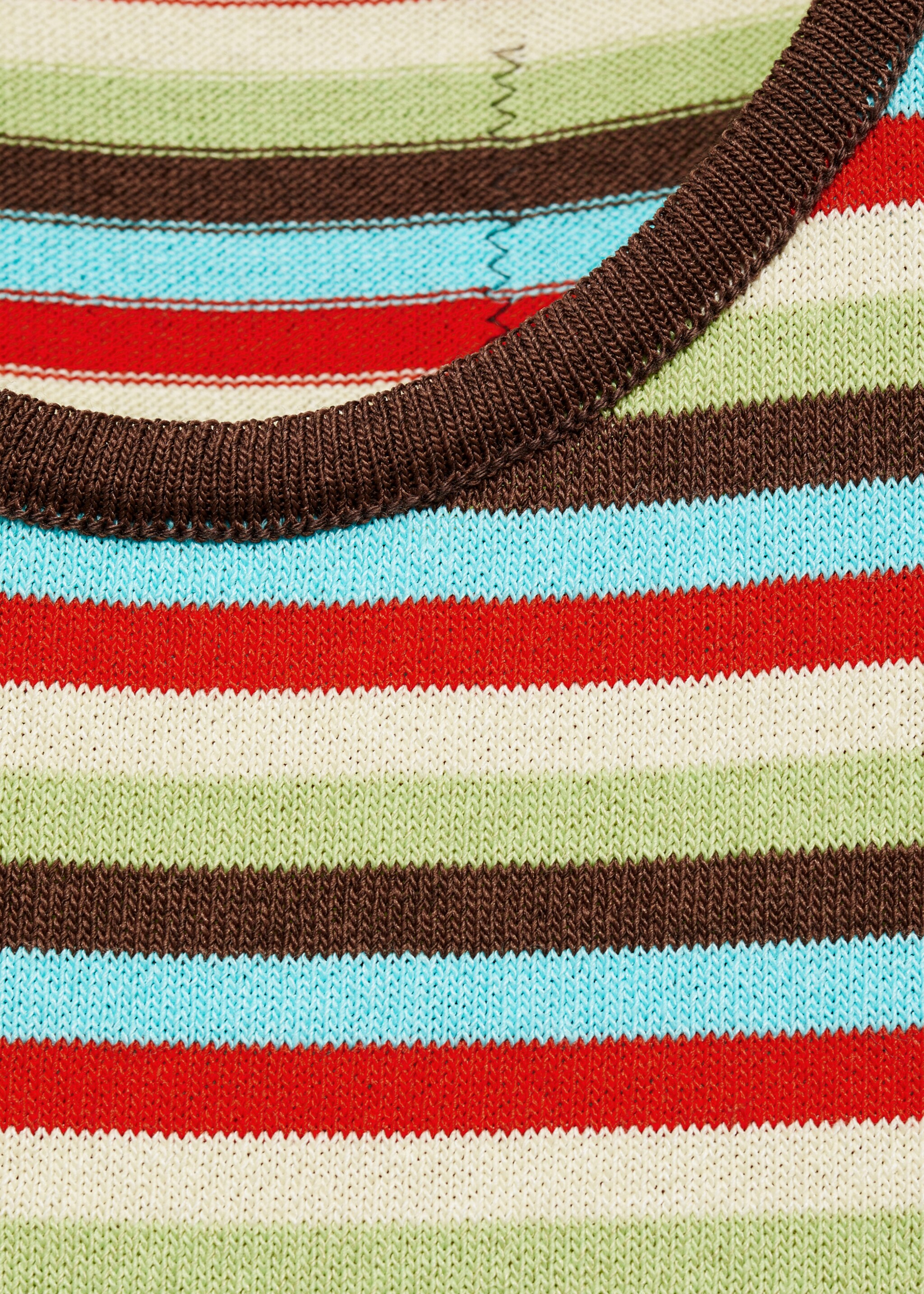 Gestreiftes Jersey-Top - Detail des Artikels 8
