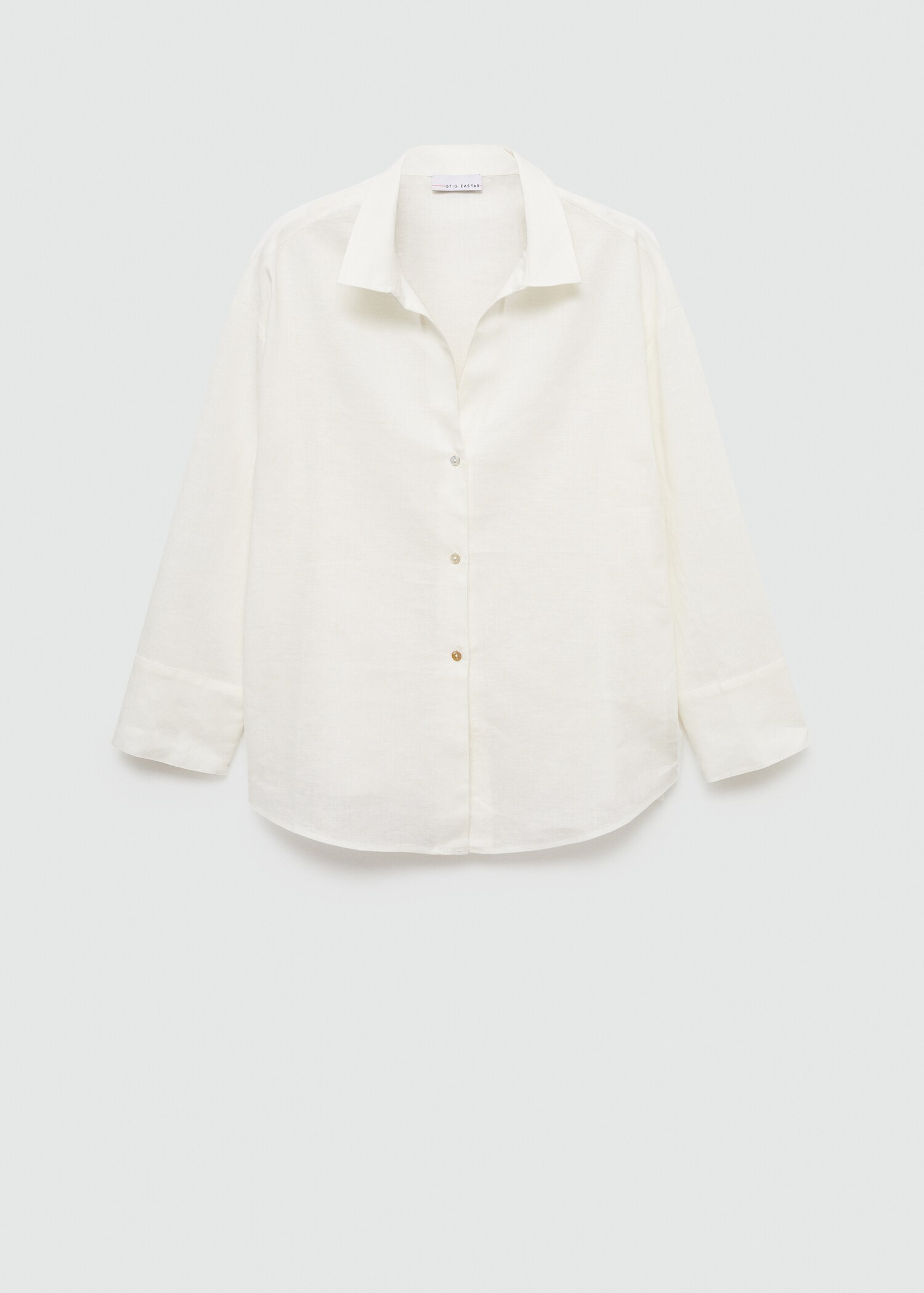 Regular-fit linen shirt - Article without model