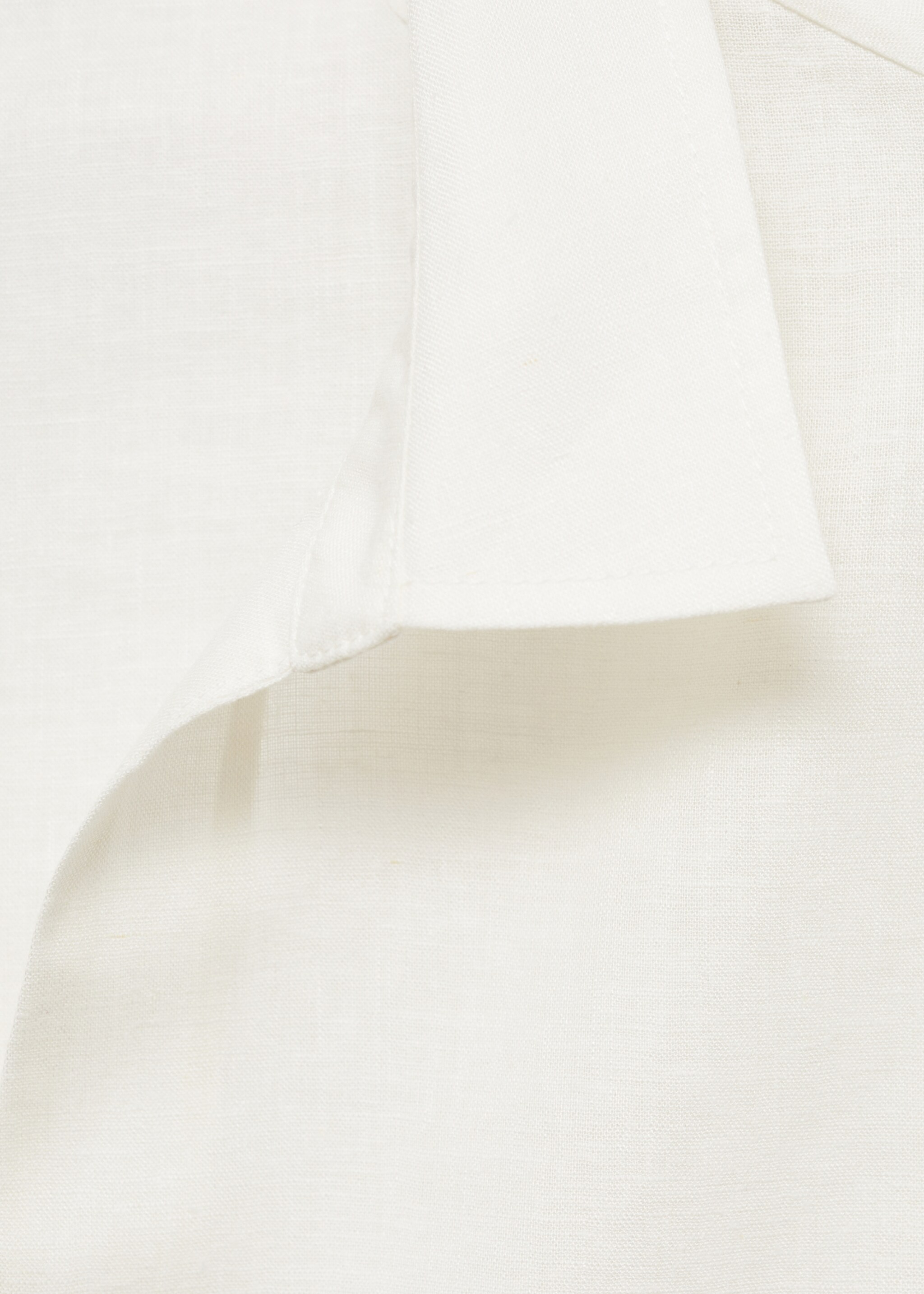 Regular-fit linen shirt - Details of the article 0