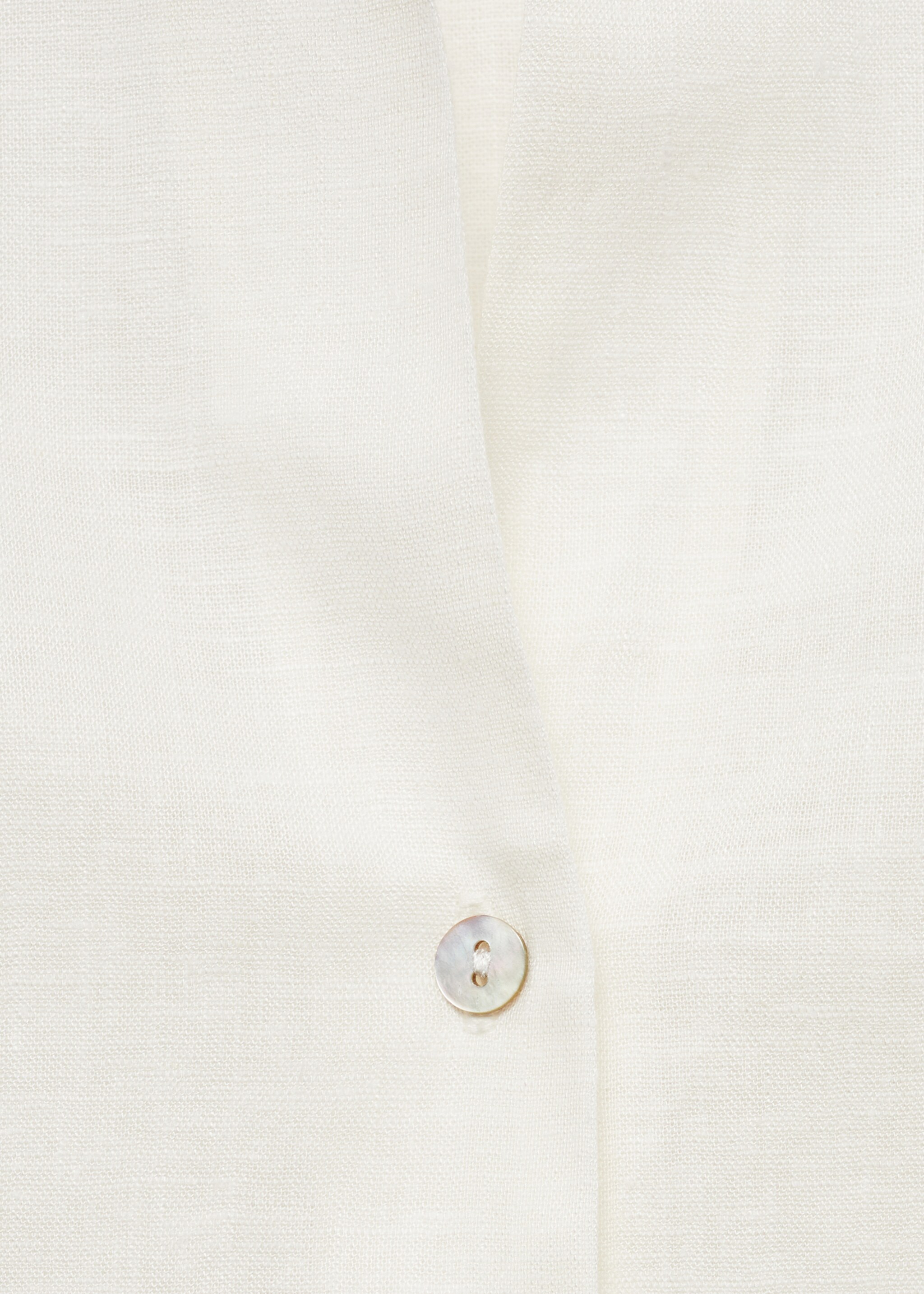 Regular-fit linen shirt - Details of the article 8
