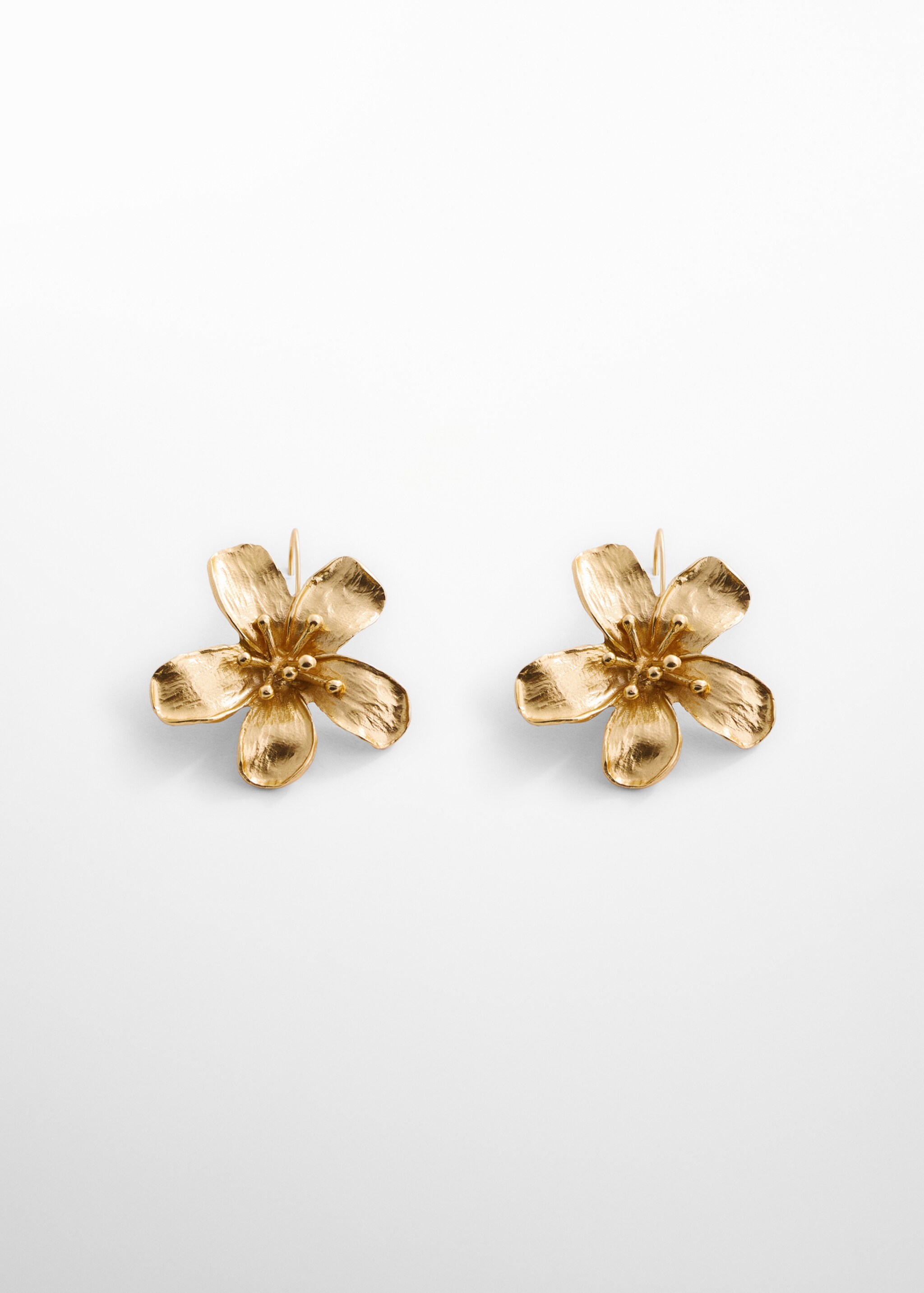 Boucles d'oreilles fleurs - Article sans modèle, Or. Ref: 77061016-00.