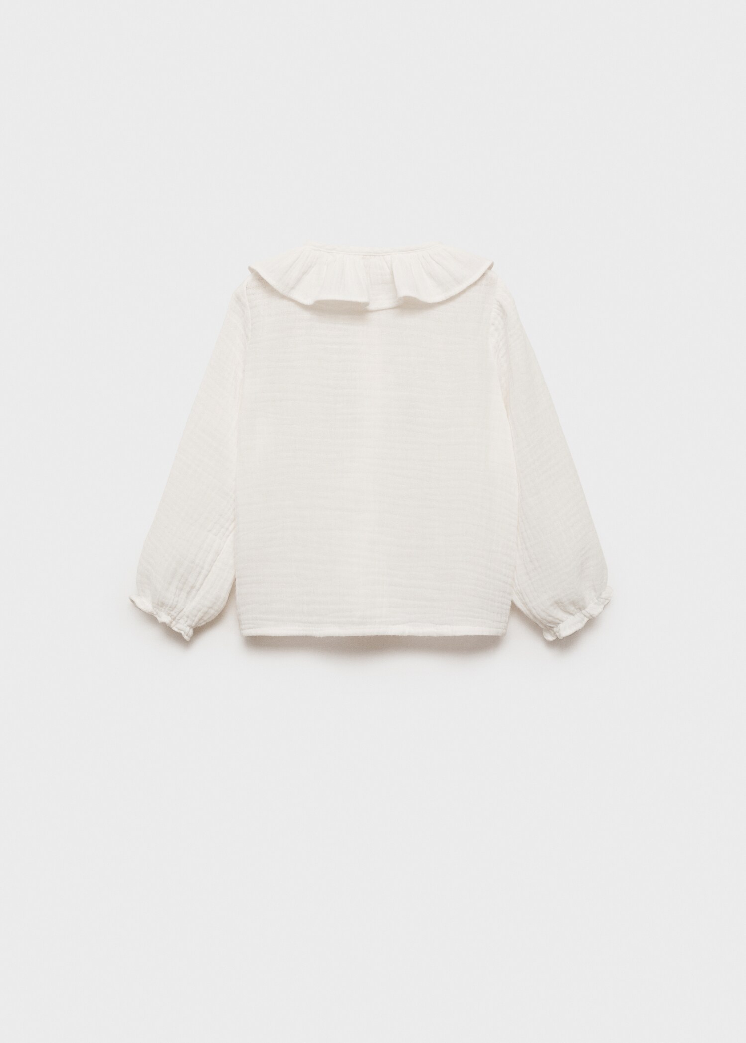 Blusa algodón bambula - Reverso del artículo