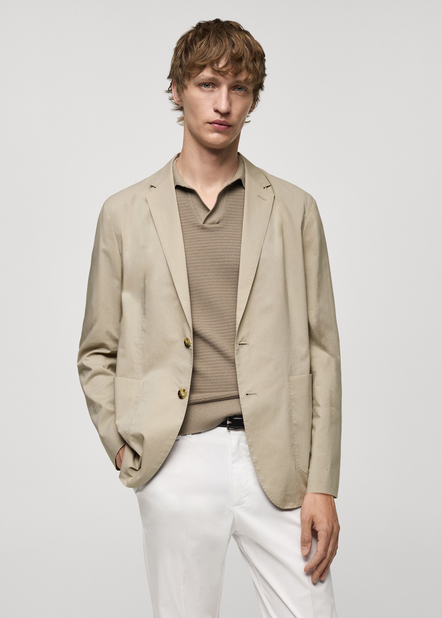 Lightweight cotton jacket - Medium plane