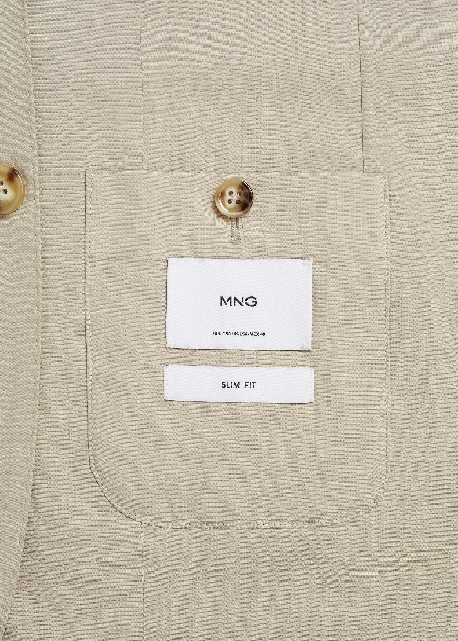 Lightweight cotton jacket - Details of the article 0