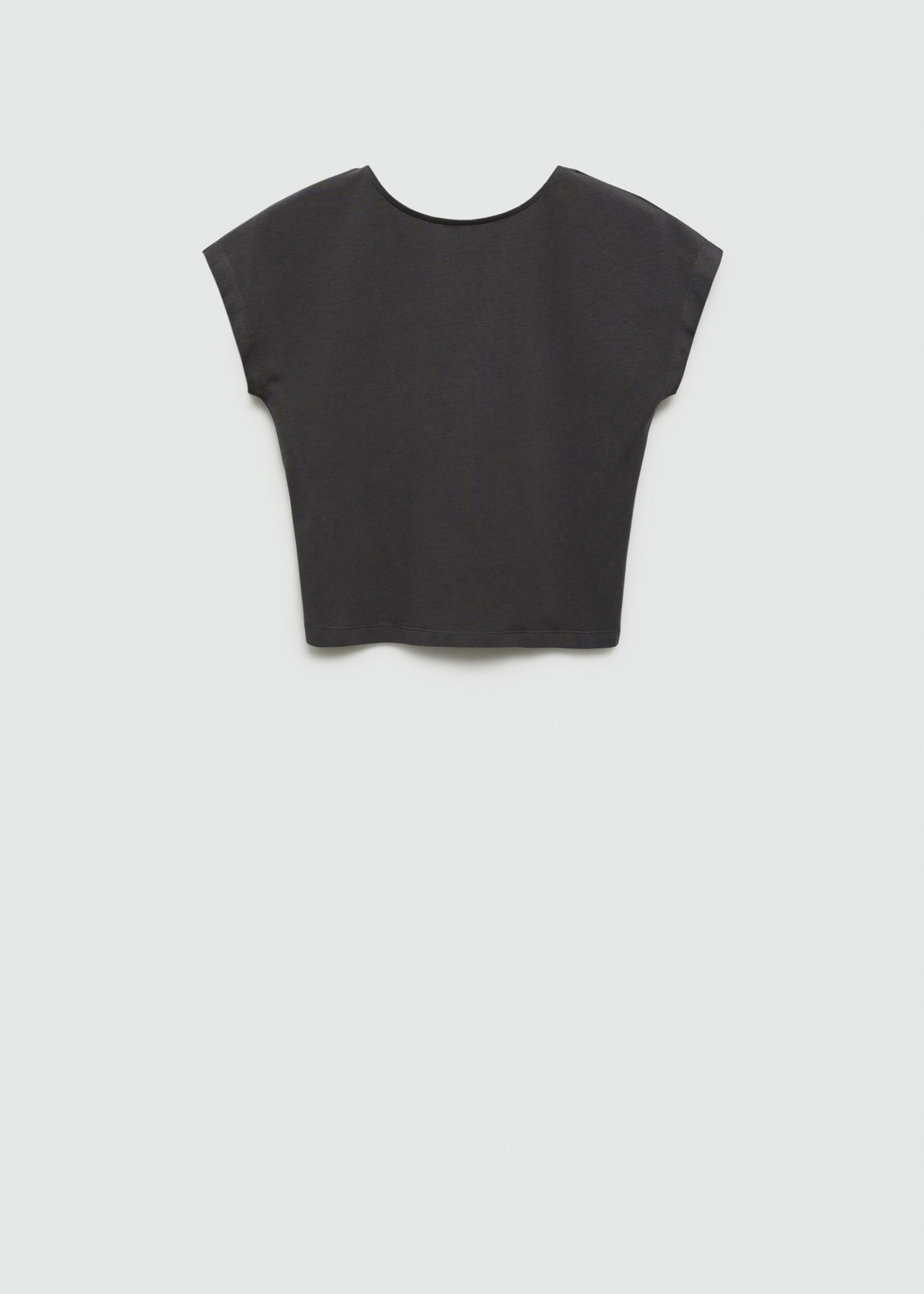T-shirt crop coton - Article sans modèle