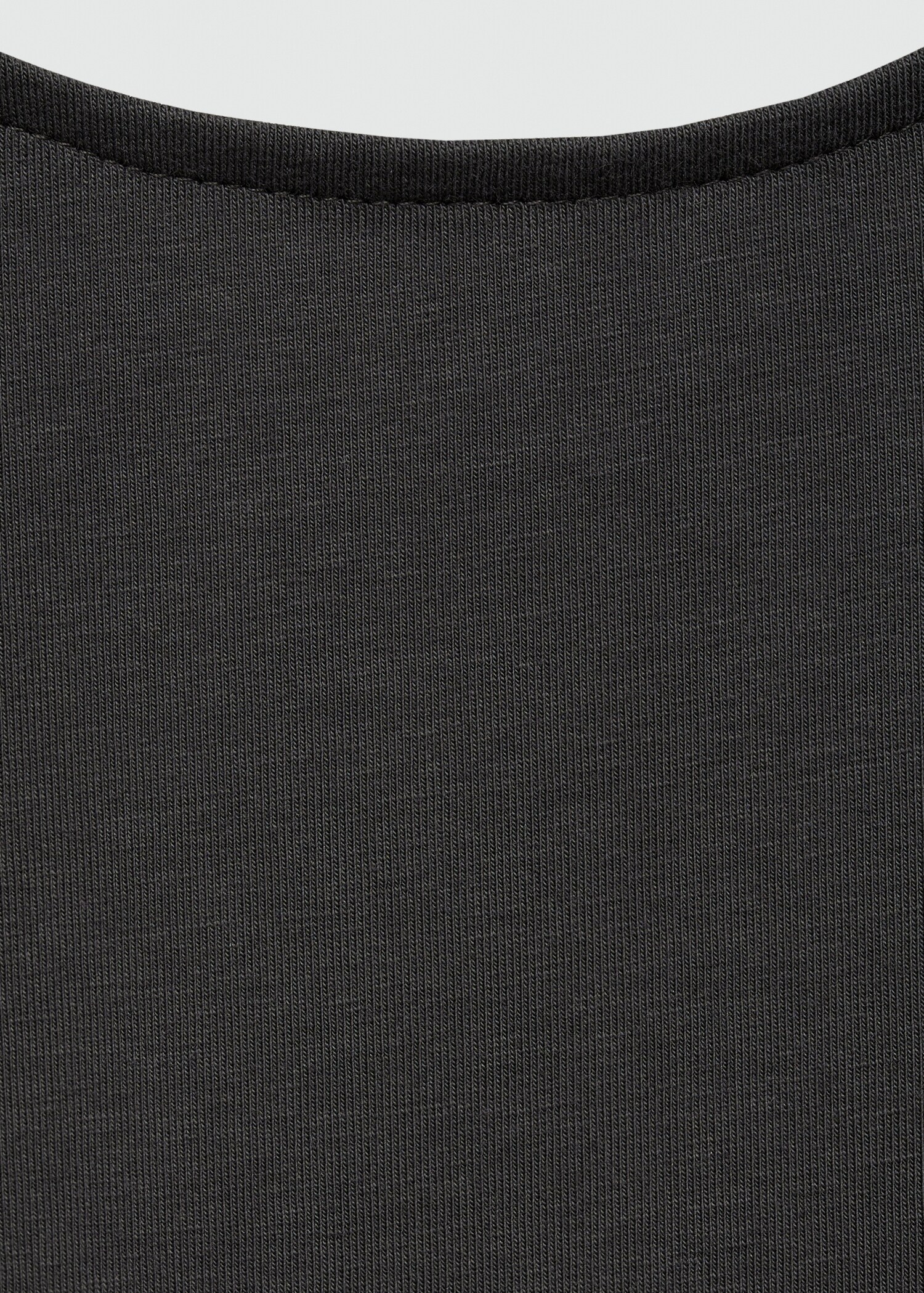 Cropped cotton T-shirt - Details of the article 8
