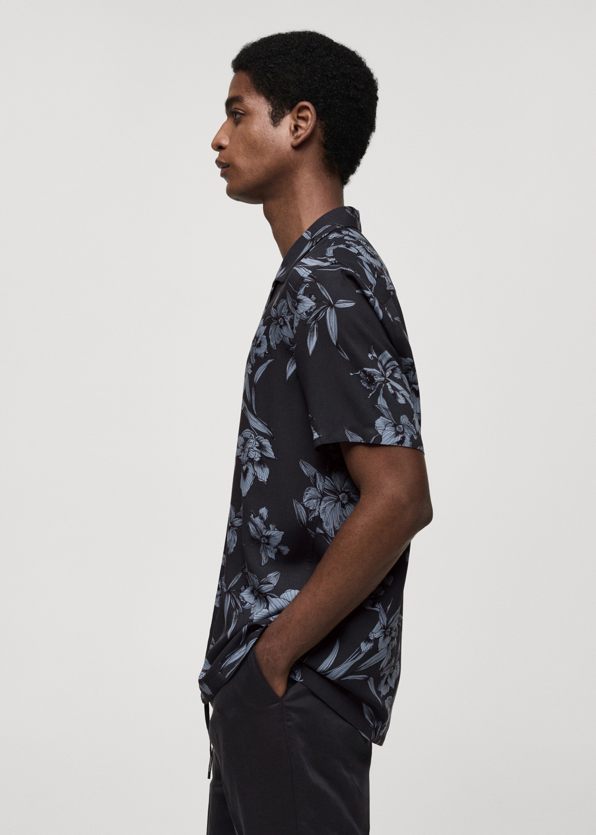 Chemise fluide en imprimé hawaïen - Détail de l'article 2