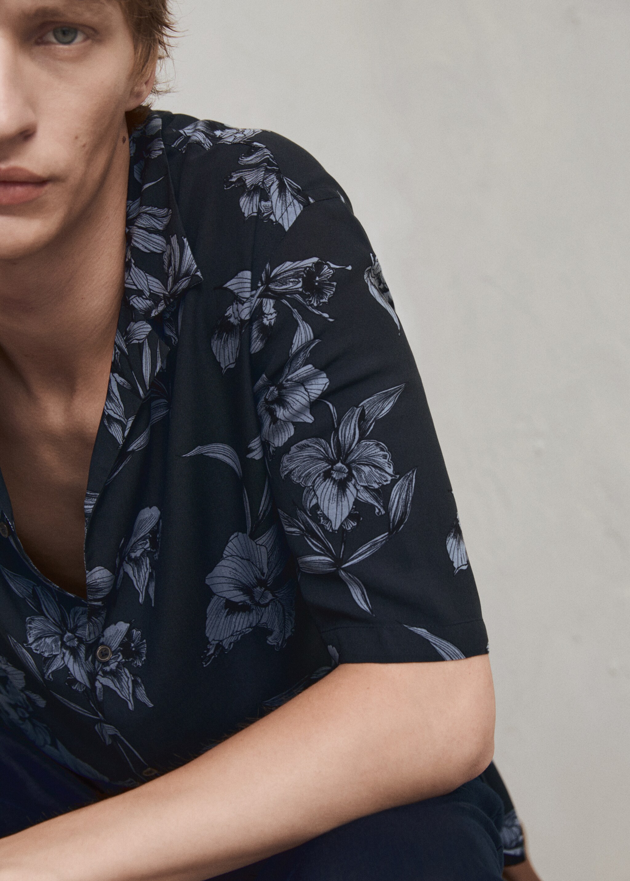 Chemise fluide en imprimé hawaïen - Détail de l'article 3
