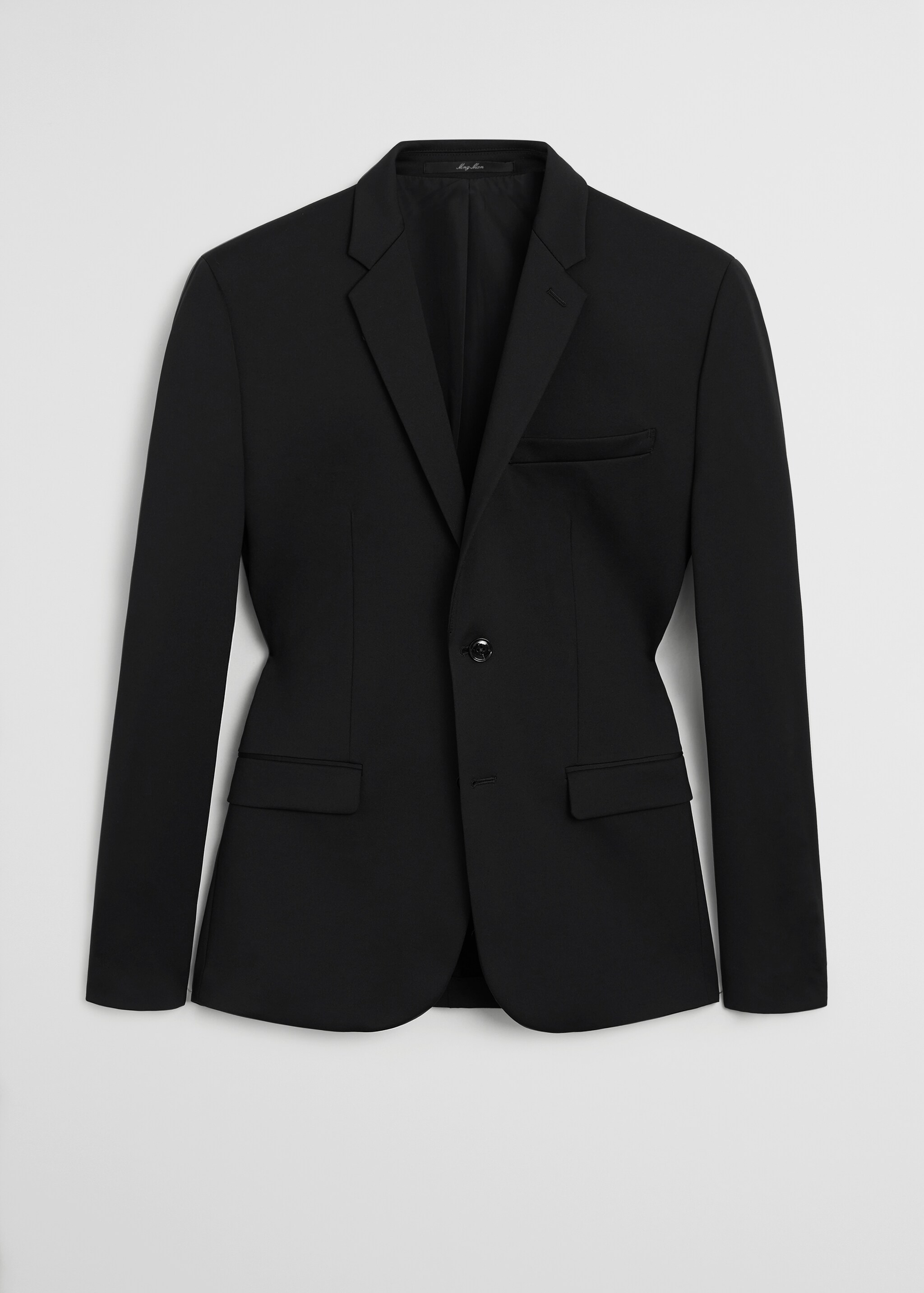 Super slim fit technical fabric blazer - Article without model