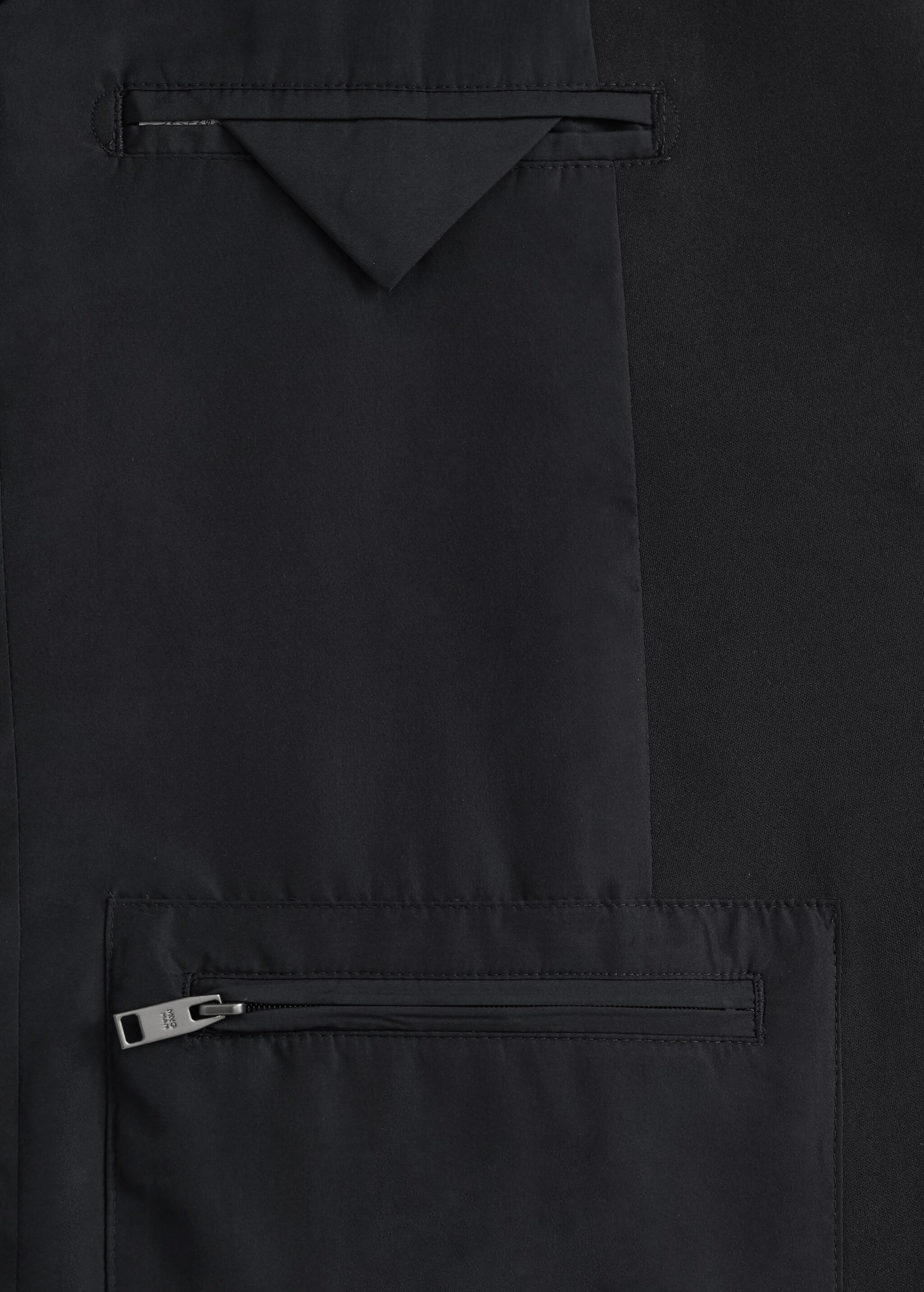 Super slim fit technical fabric blazer - Details of the article 7