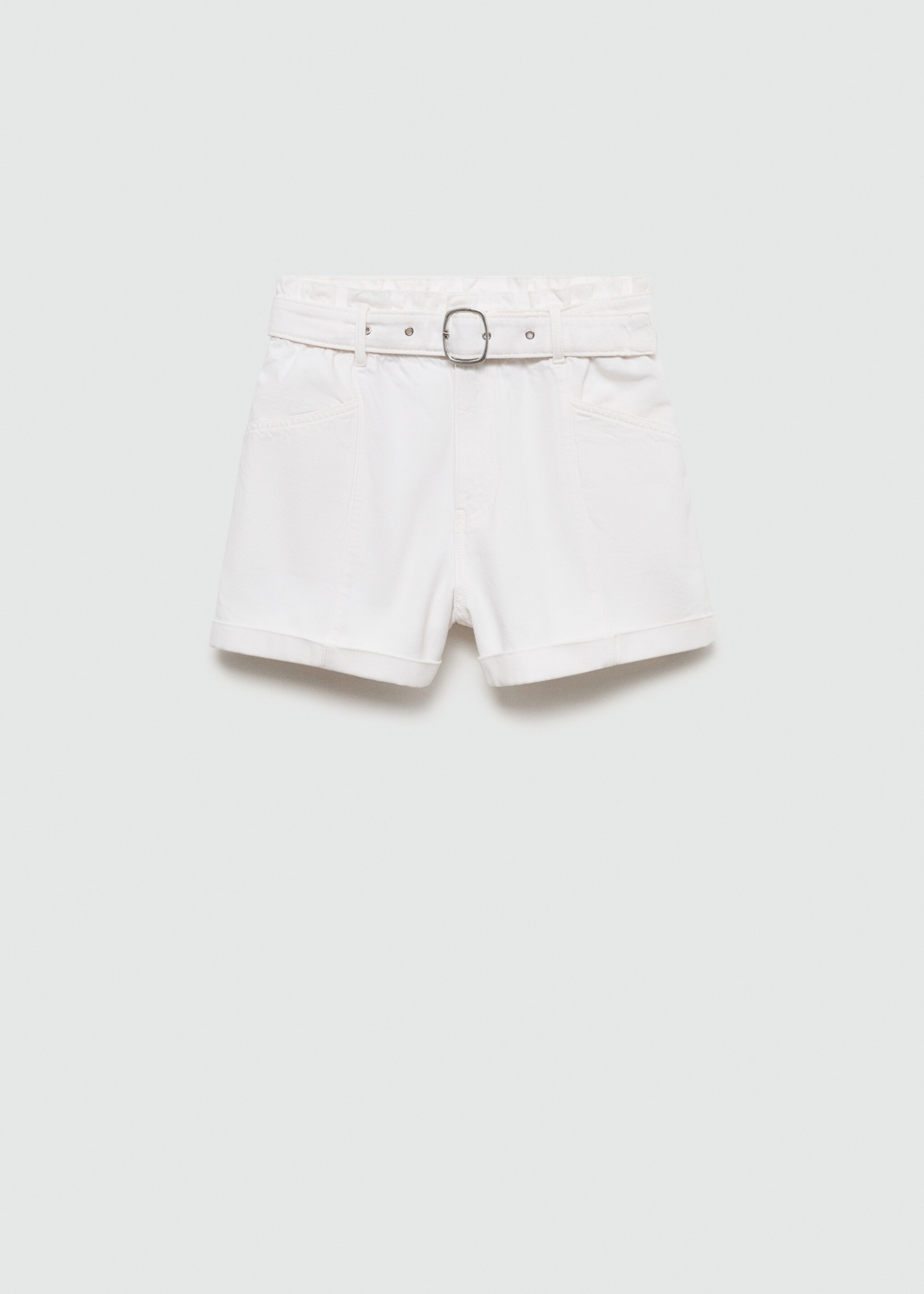 Shorts vaqueros cinturón - Artículo sin modelo