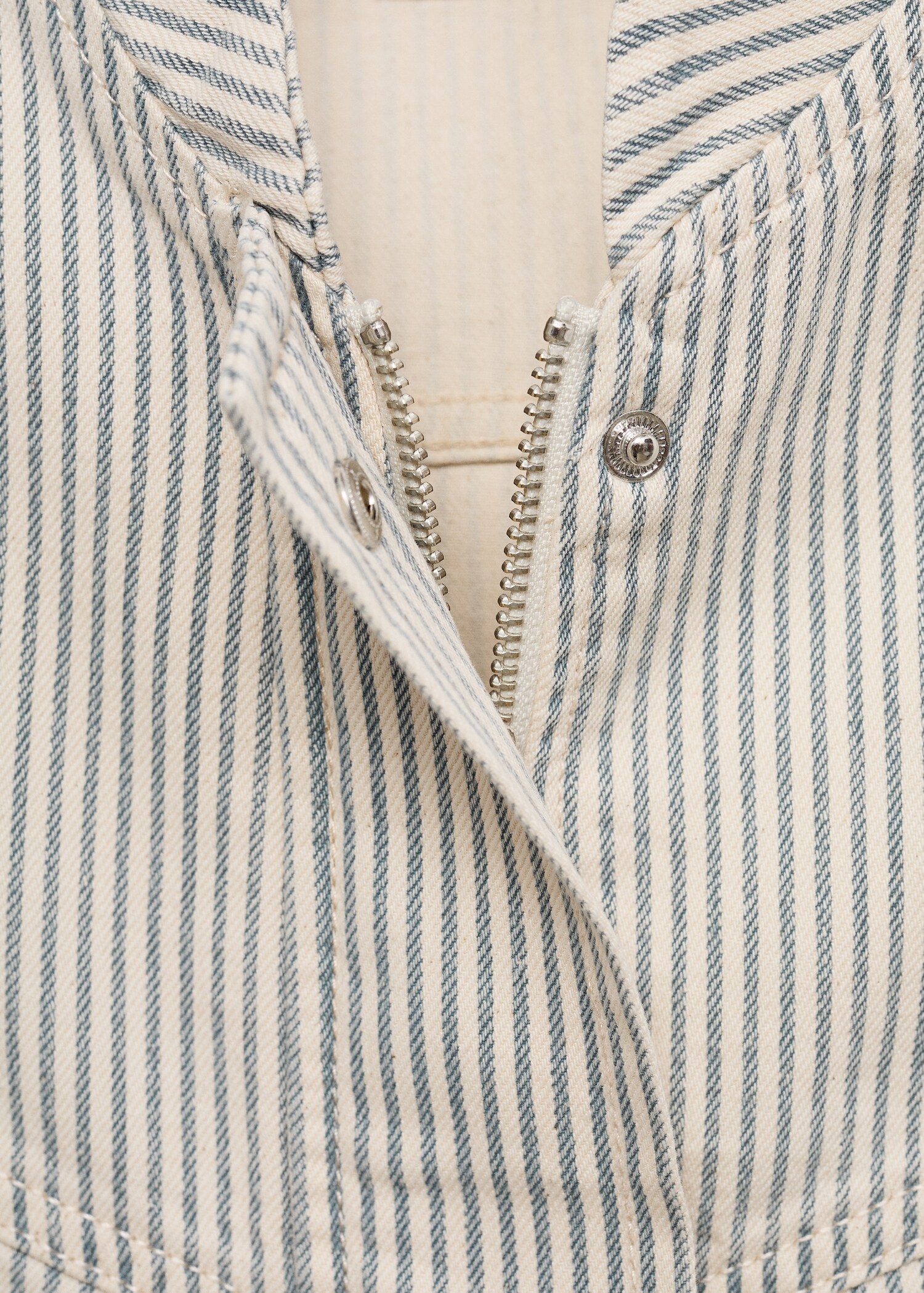 Gestreifte Jeansjacke - Detail des Artikels 0