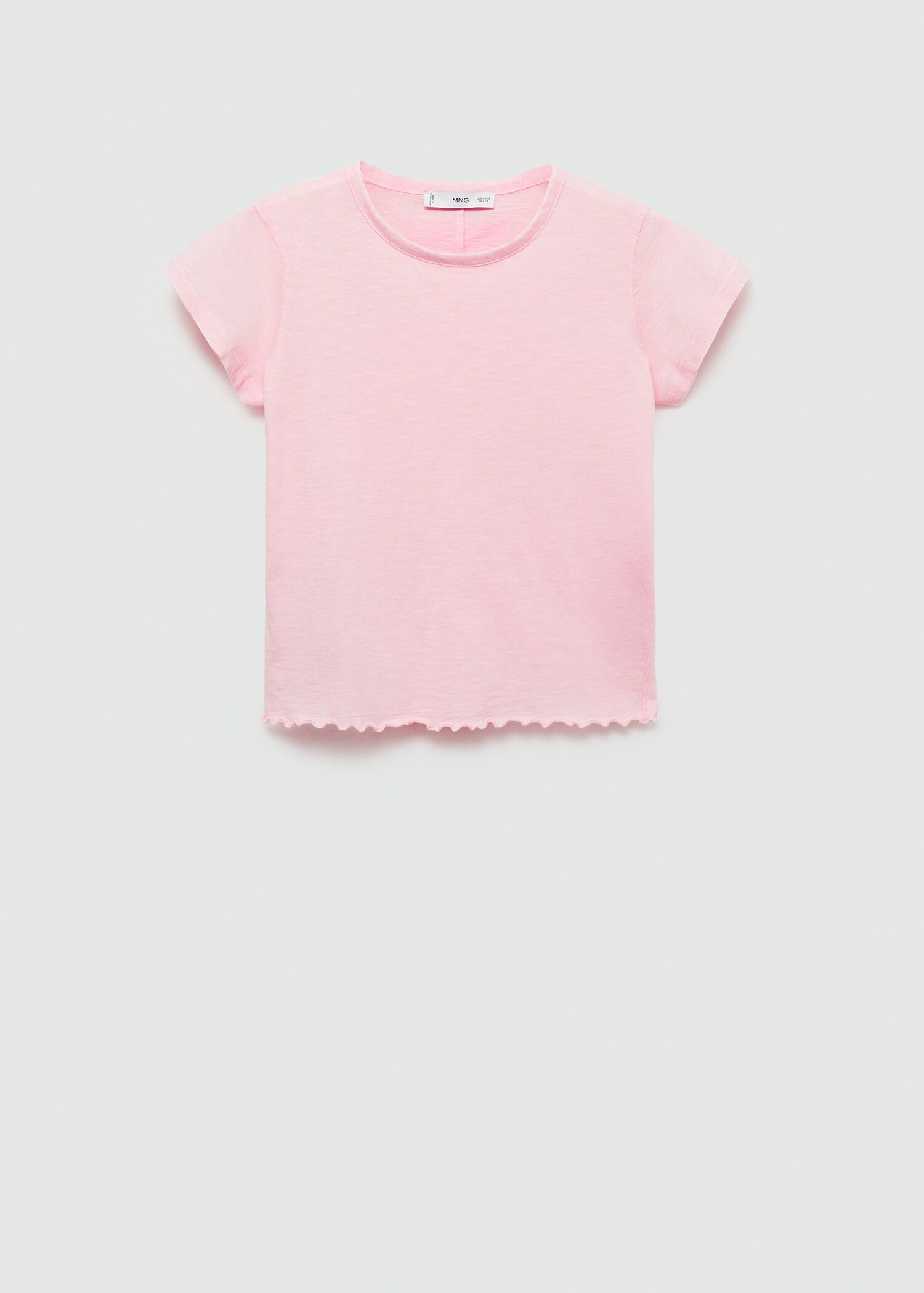 Kurzärmliges Baumwoll-T-Shirt - Artikel ohne Model