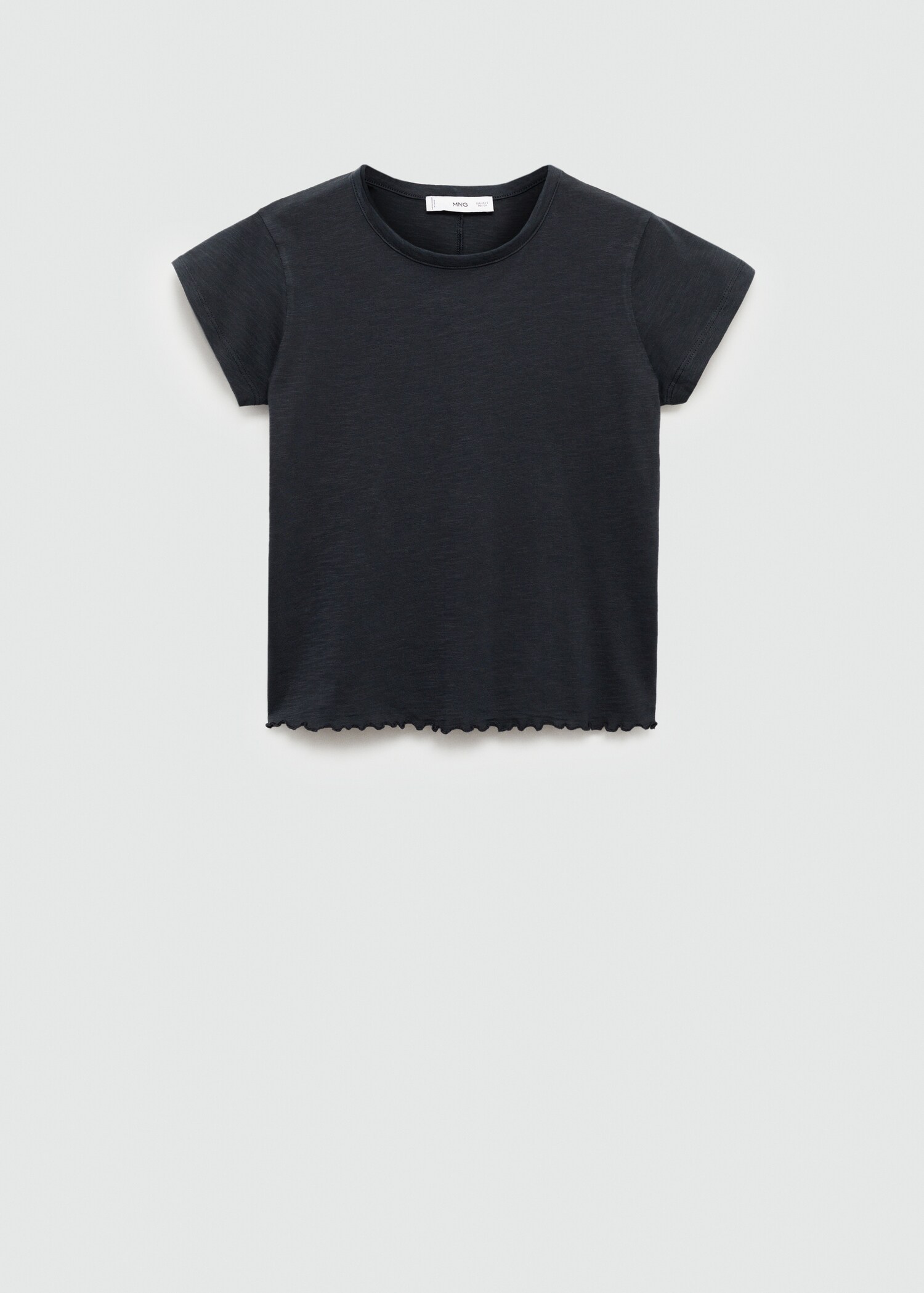 Kurzärmliges Baumwoll-T-Shirt - Artikel ohne Model
