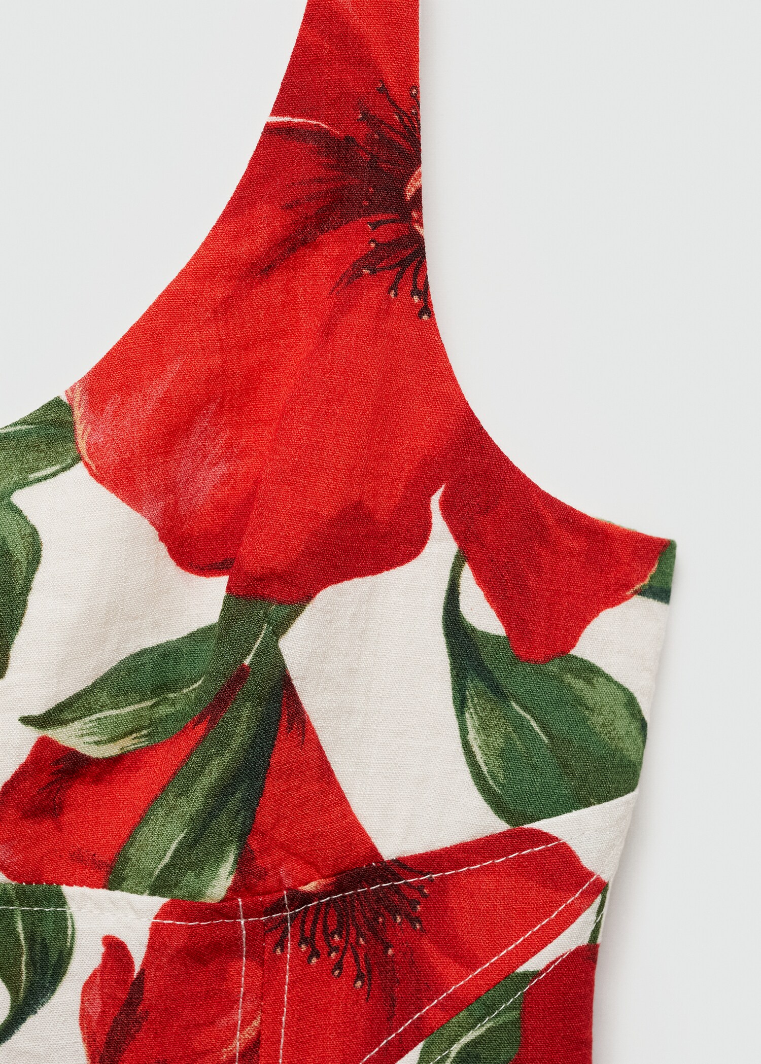Präglad blomma klänning - Detaljer om artikeln 0