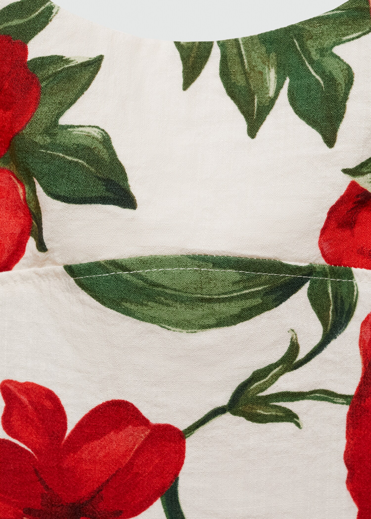 Präglad blomma klänning - Detaljer om artikeln 8