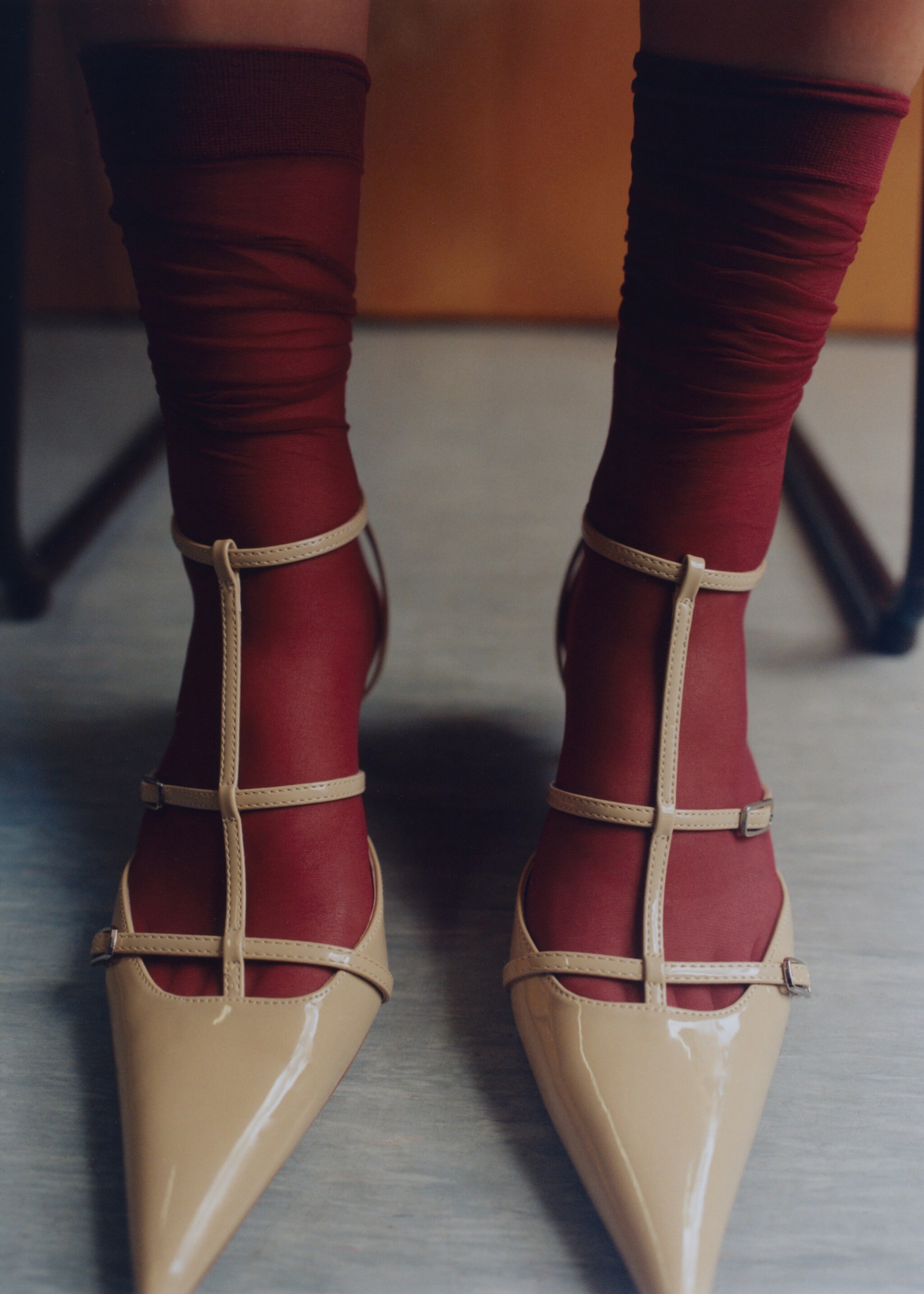 Heeled shoes with buckles - Details of the article 6