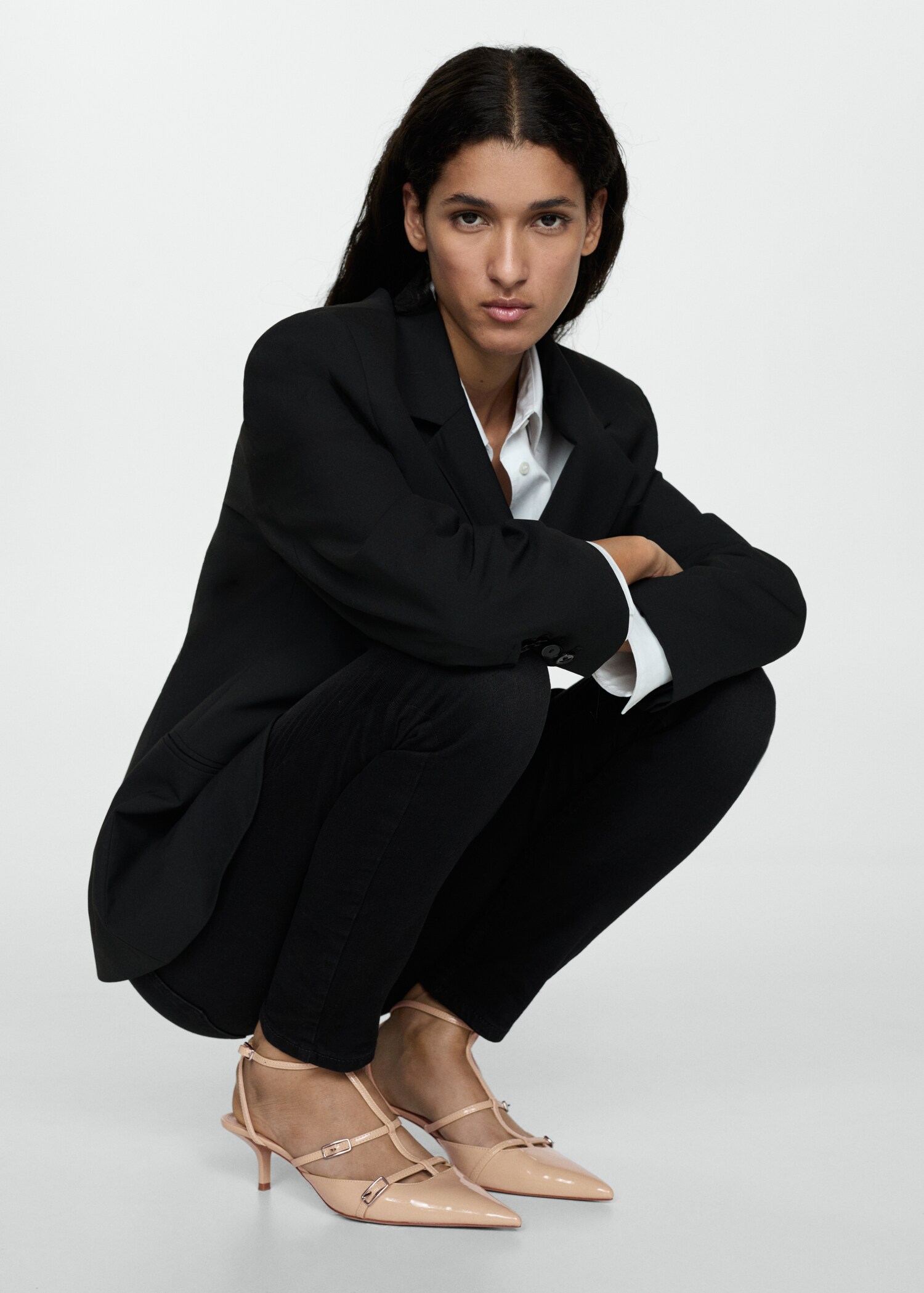 Heeled shoes with buckles - Details of the article 9