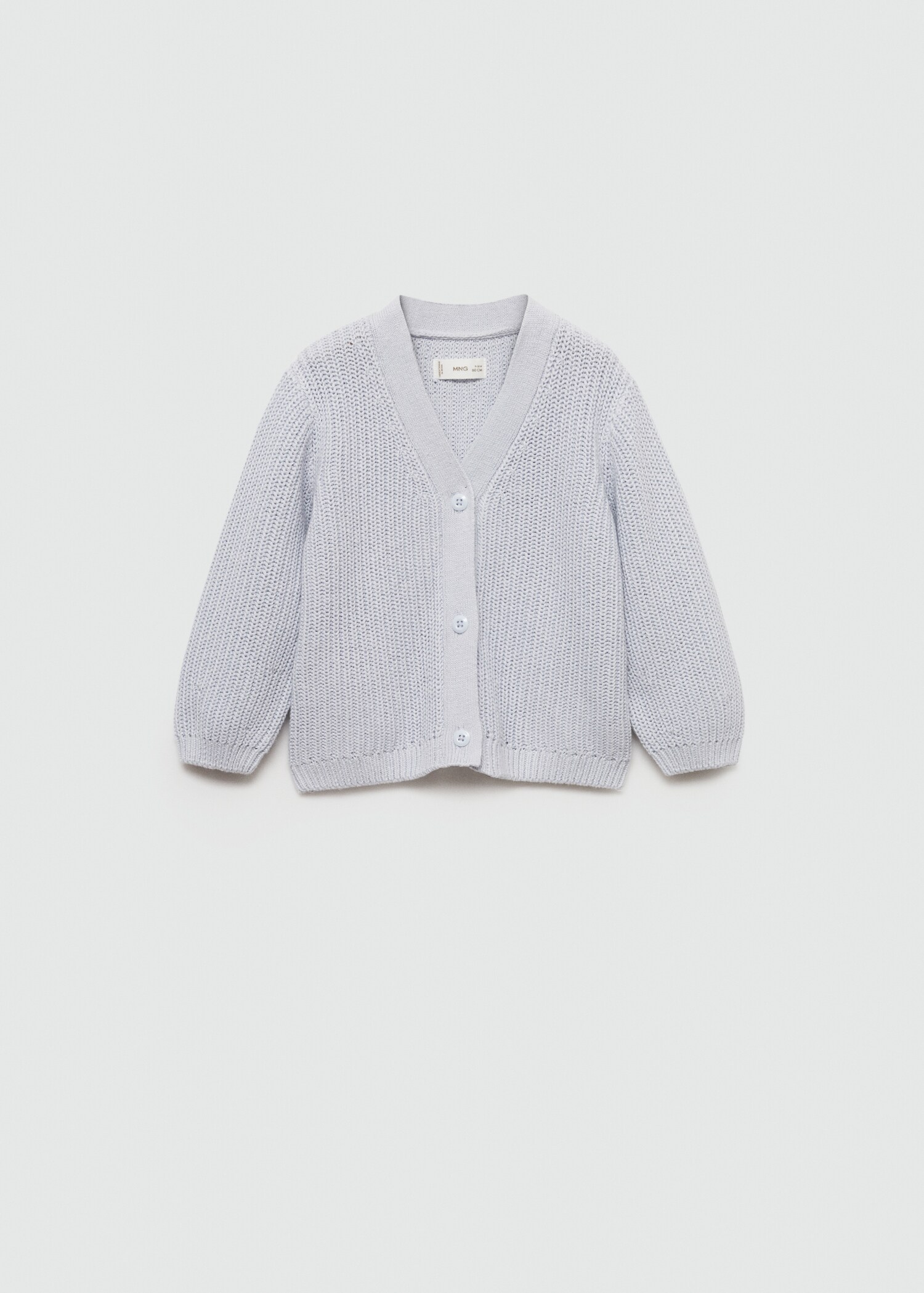 Button knit cardigan - Article without model