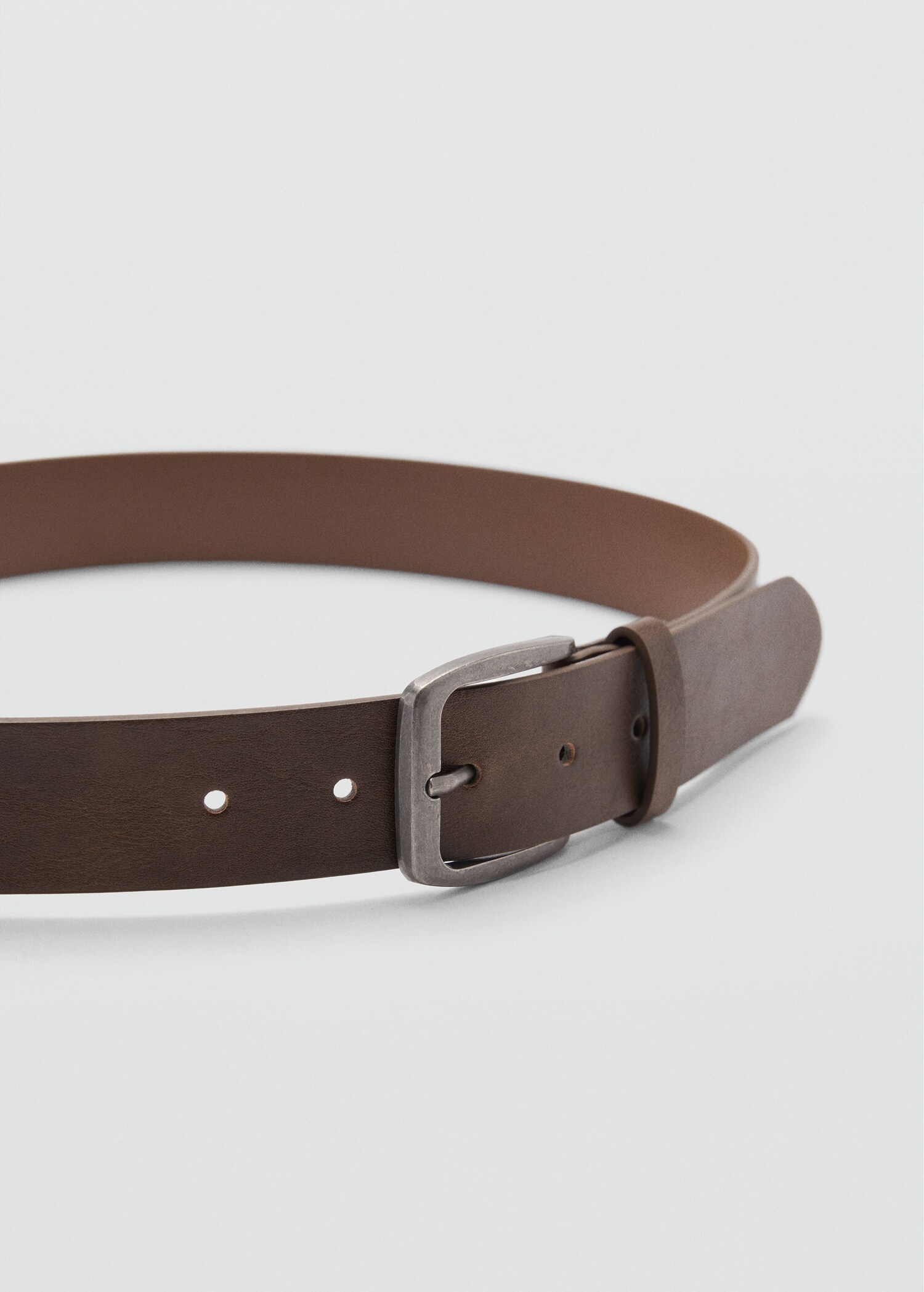 Faux-leather belt - Medium plane
